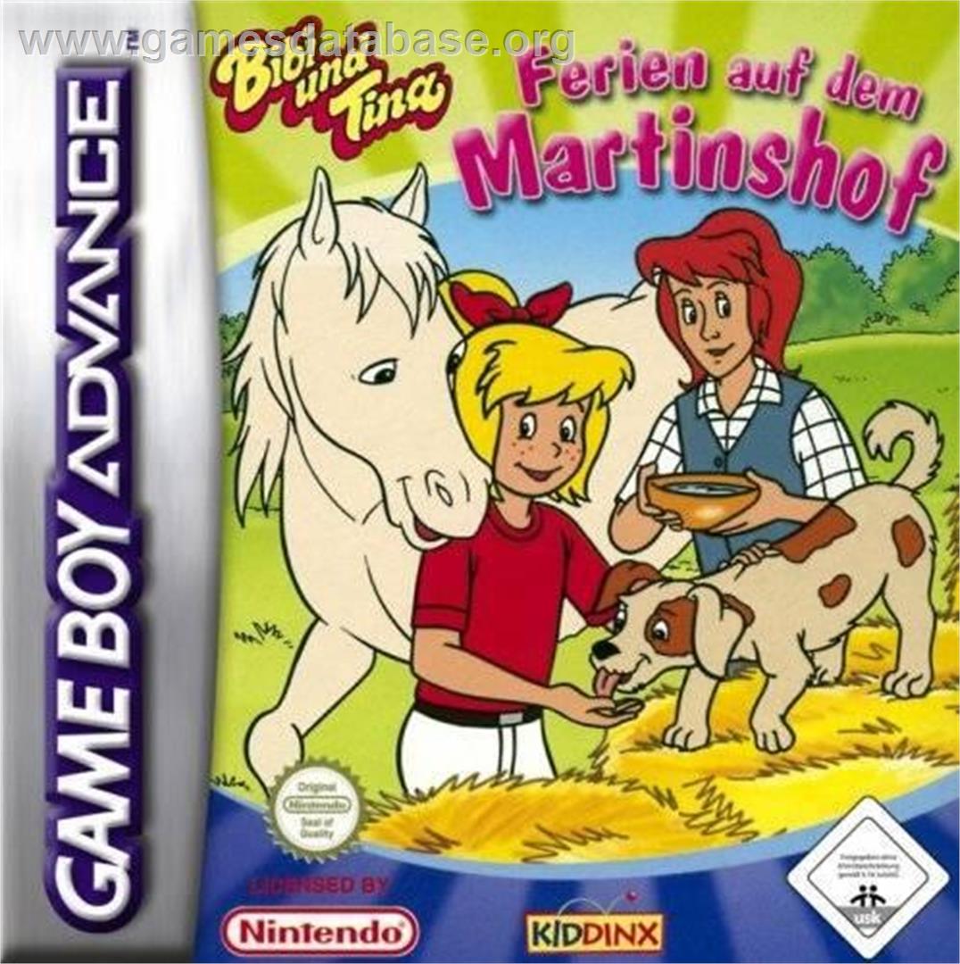 Bibi Und Tina - Ferien Auf Dem Martinshof - Nintendo Game Boy Advance - Artwork - Box