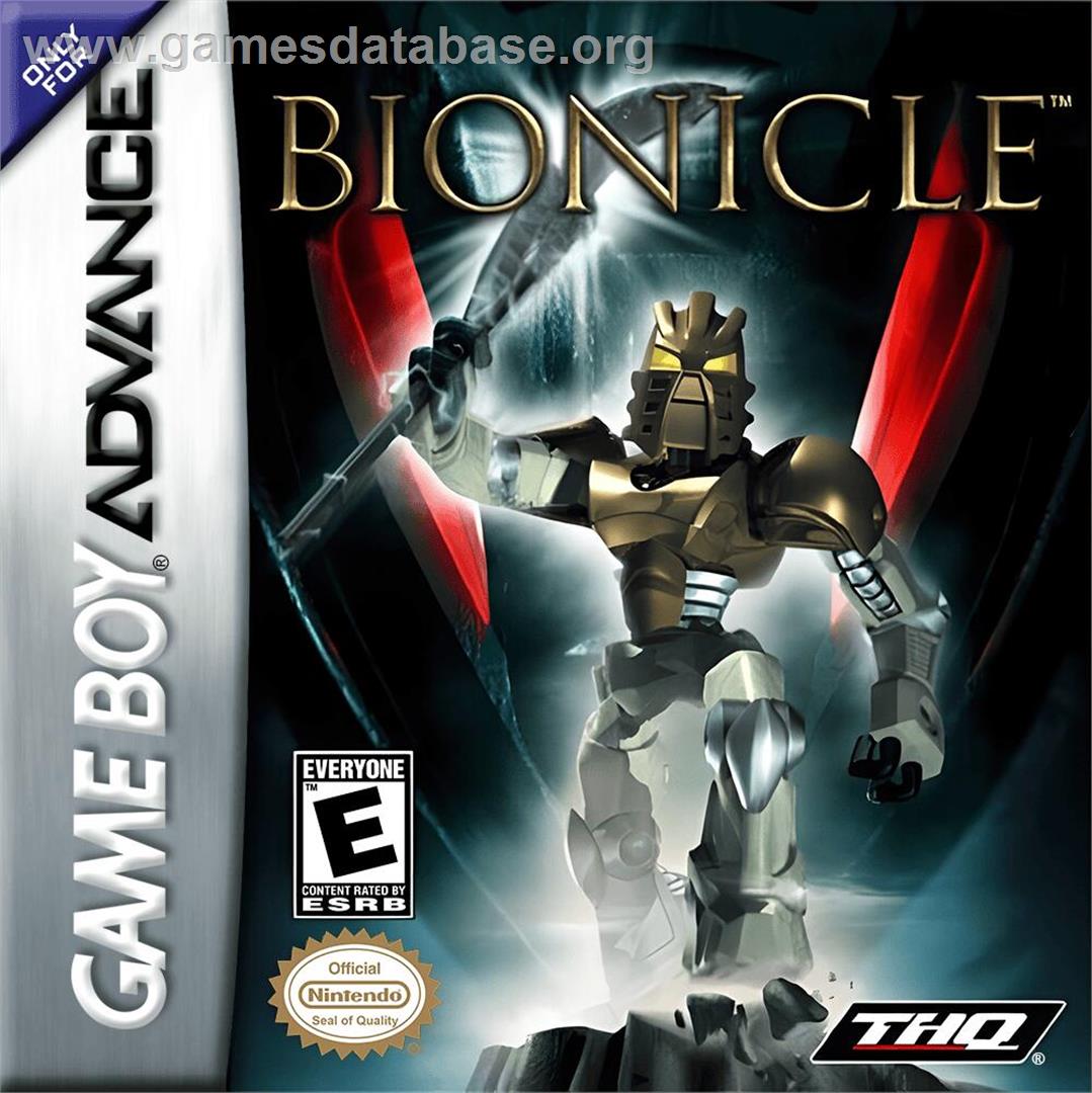 Bionicle - Nintendo Game Boy Advance - Artwork - Box