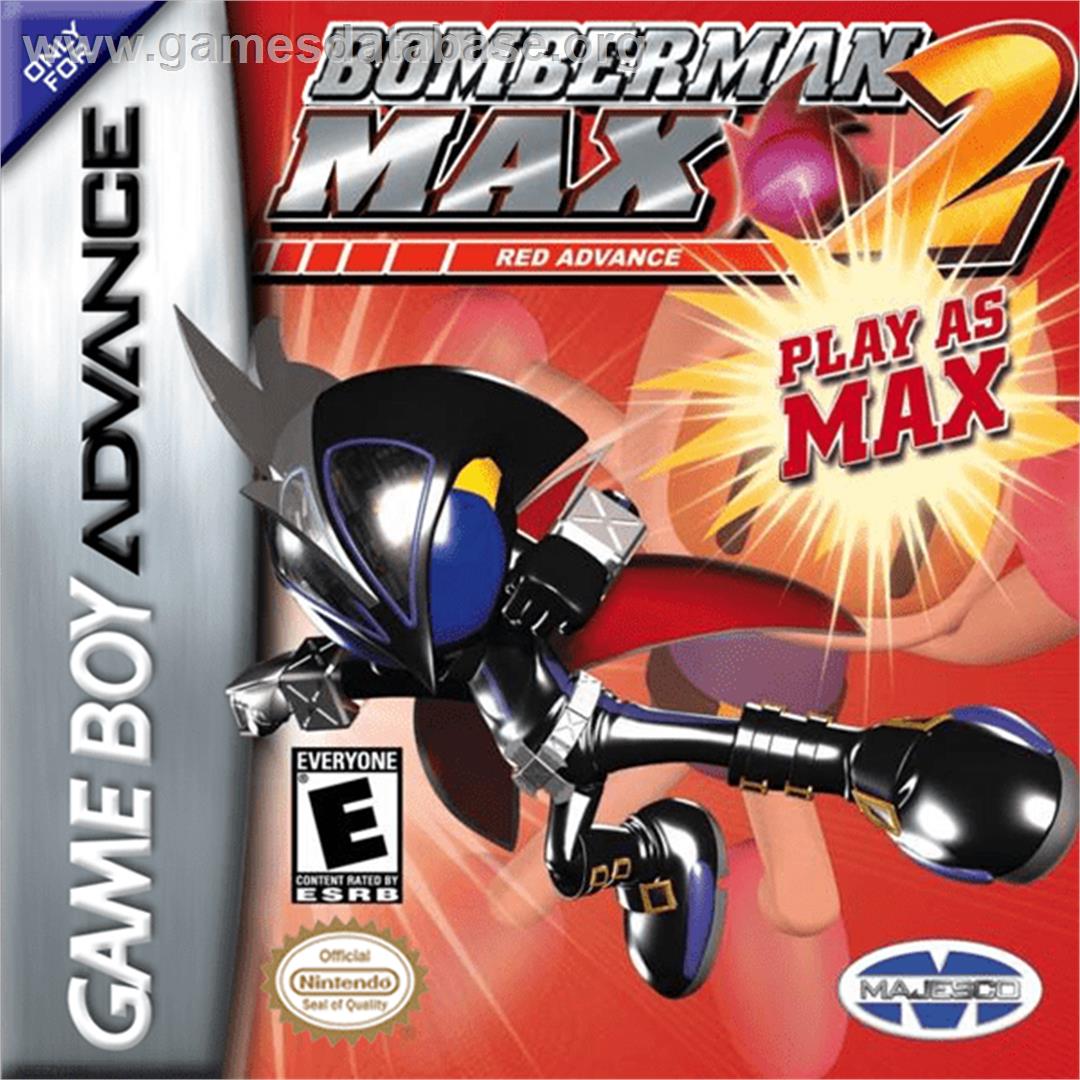 Bomberman Max 2: Red Advance - Nintendo Game Boy Advance - Artwork - Box