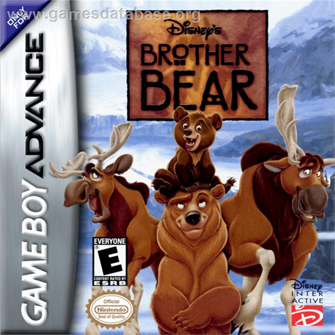 Brother Bear - Nintendo Game Boy Advance - Artwork - Box
