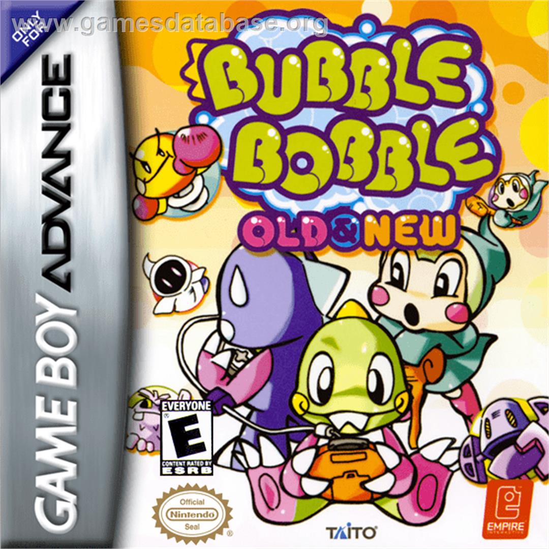 Bubble Bobble Old & New - Nintendo Game Boy Advance - Artwork - Box