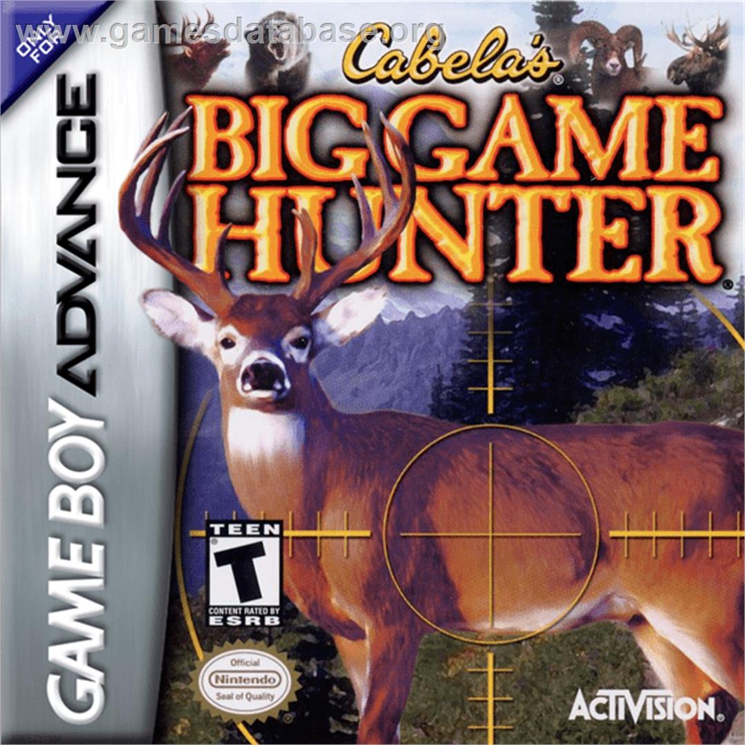 Cabela's Big Game Hunter - Nintendo Game Boy Advance - Artwork - Box