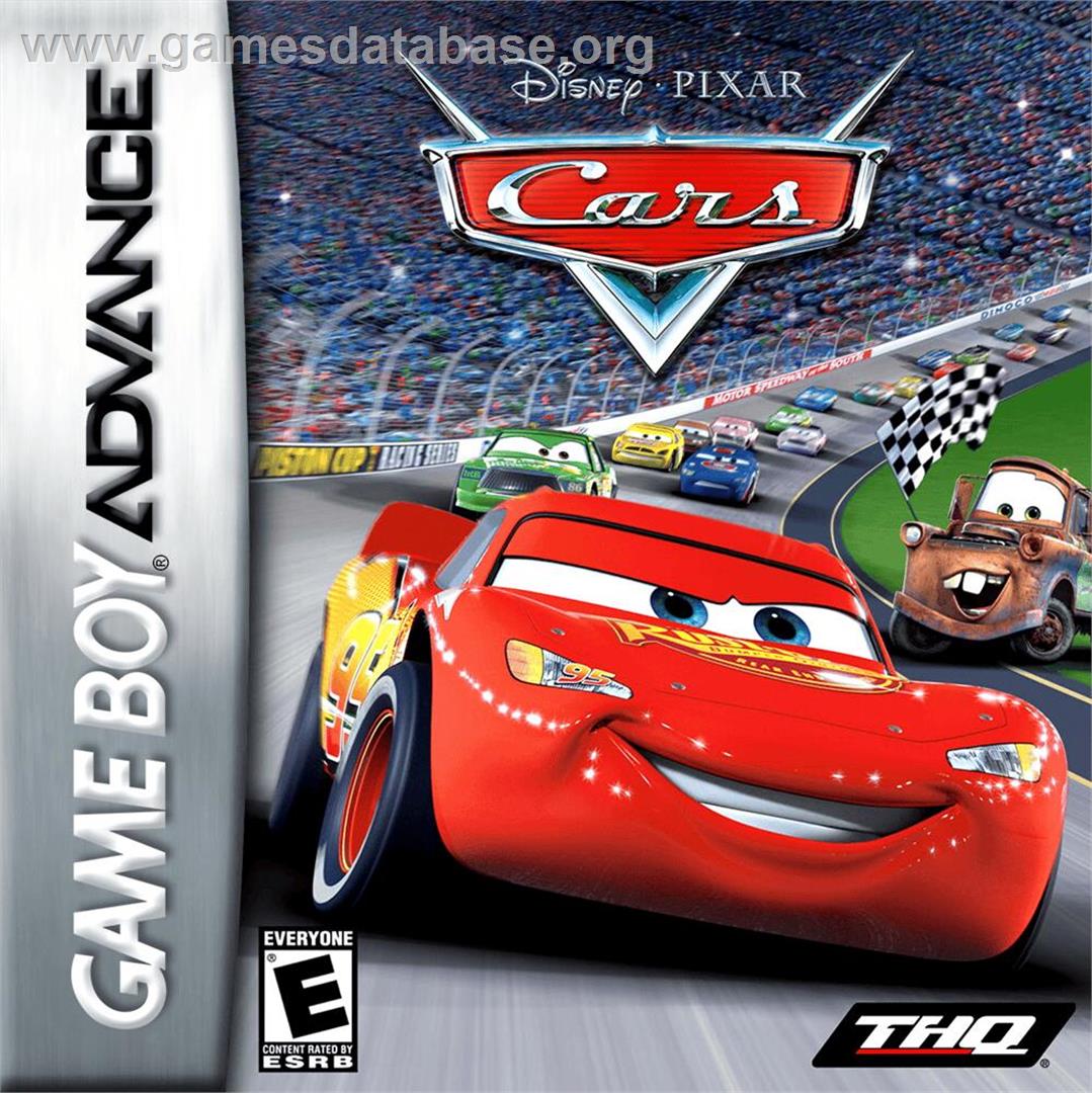 Cars - Nintendo Game Boy Advance - Artwork - Box