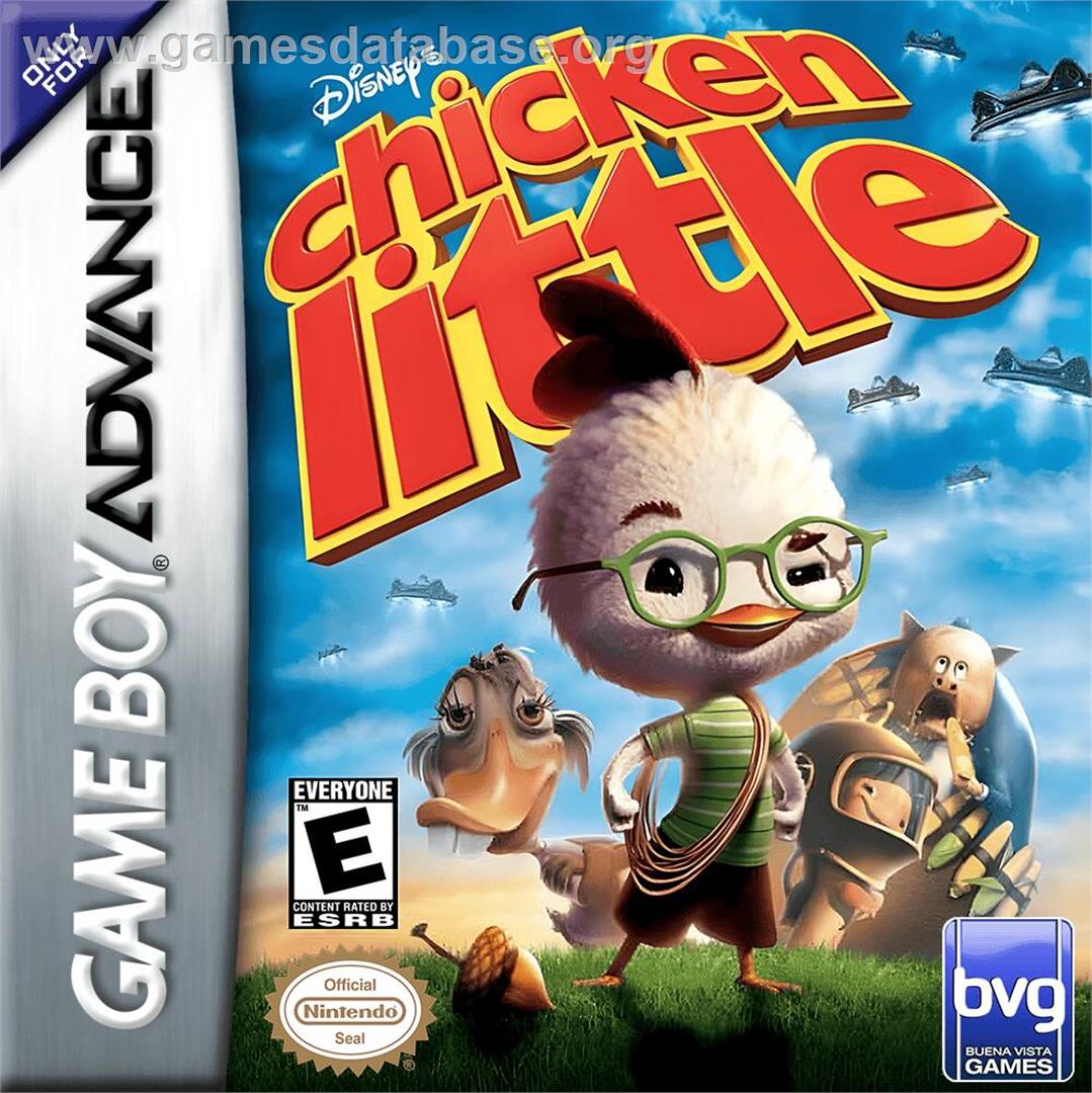 Chicken Little - Nintendo Game Boy Advance - Artwork - Box