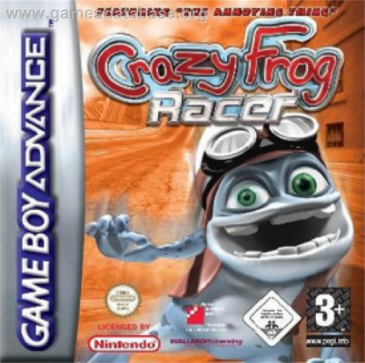 Crazy Frog Racer - Nintendo Game Boy Advance - Artwork - Box