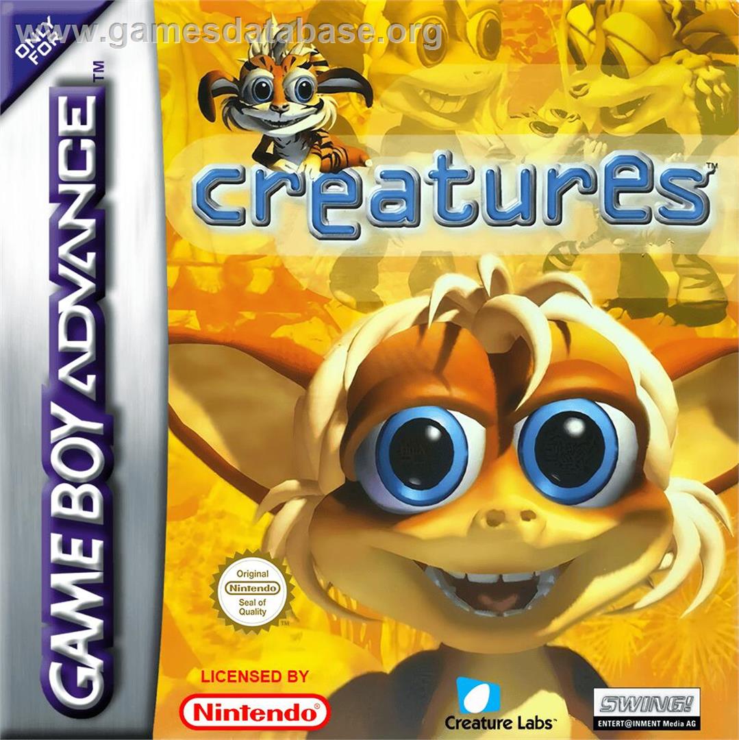 Creatures - Nintendo Game Boy Advance - Artwork - Box
