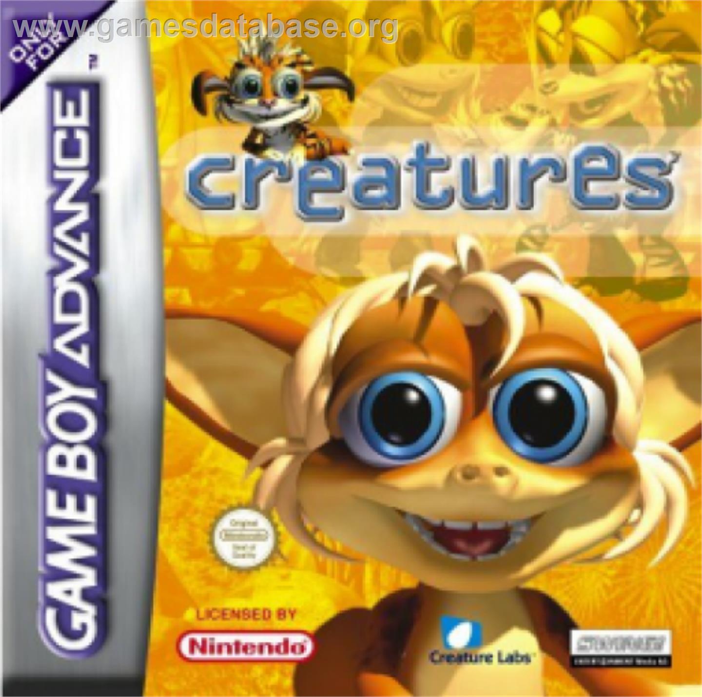Creatures - Nintendo Game Boy Advance - Artwork - Box