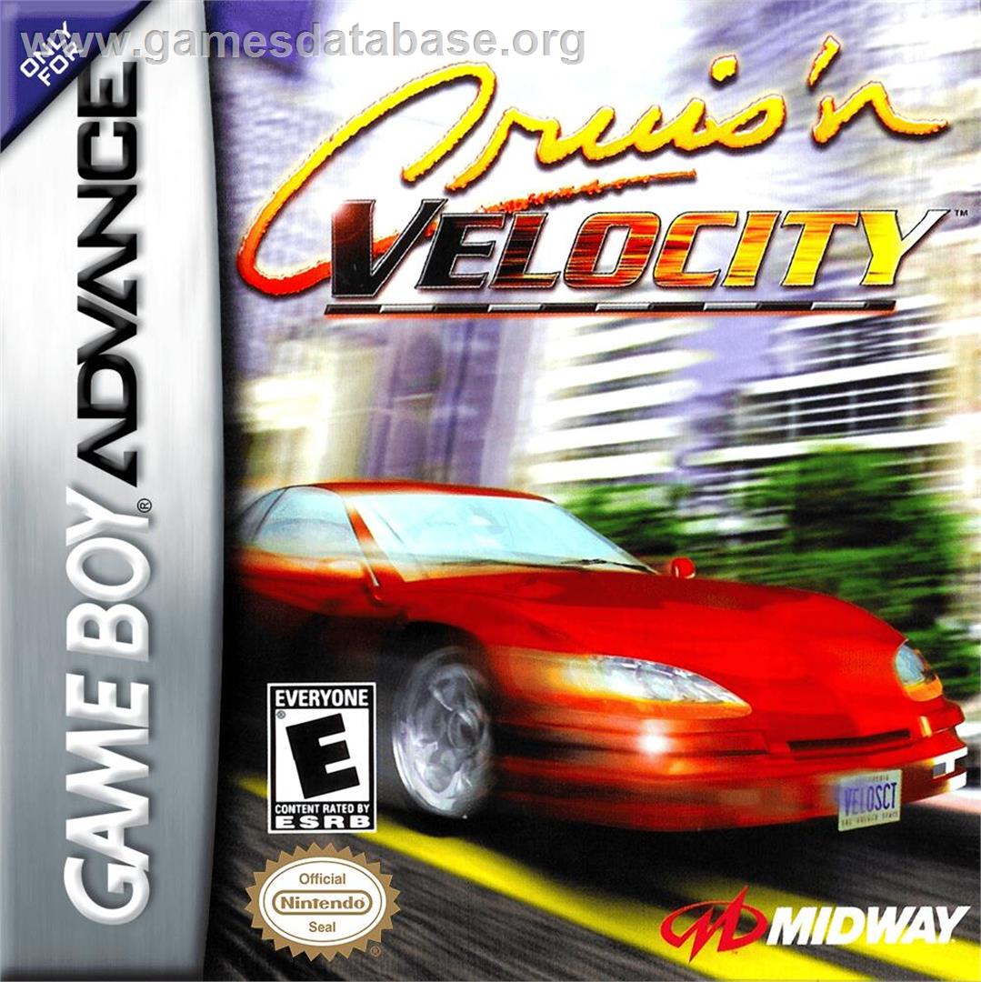 Cruis'n Velocity - Nintendo Game Boy Advance - Artwork - Box