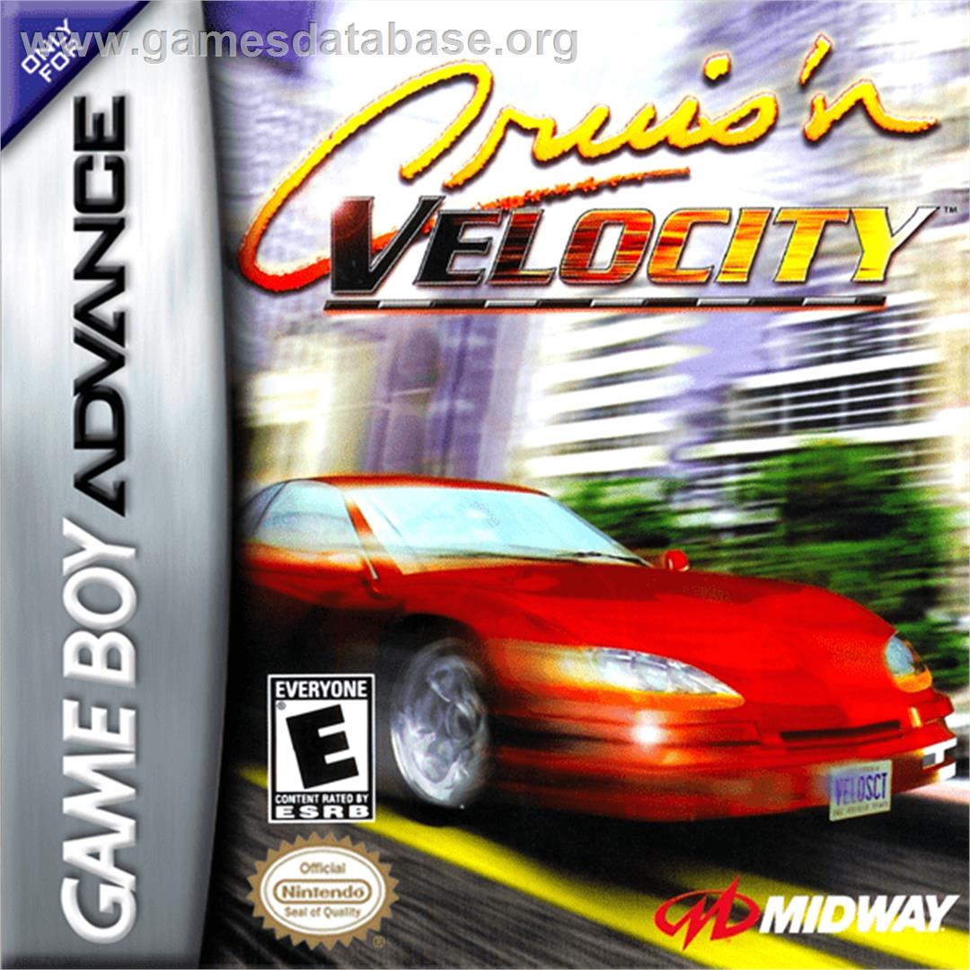 Cruis'n Velocity - Nintendo Game Boy Advance - Artwork - Box