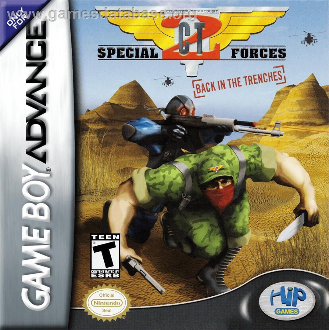 Ct Special Forces - Back To Hell - Nintendo Game Boy Advance - Artwork - Box