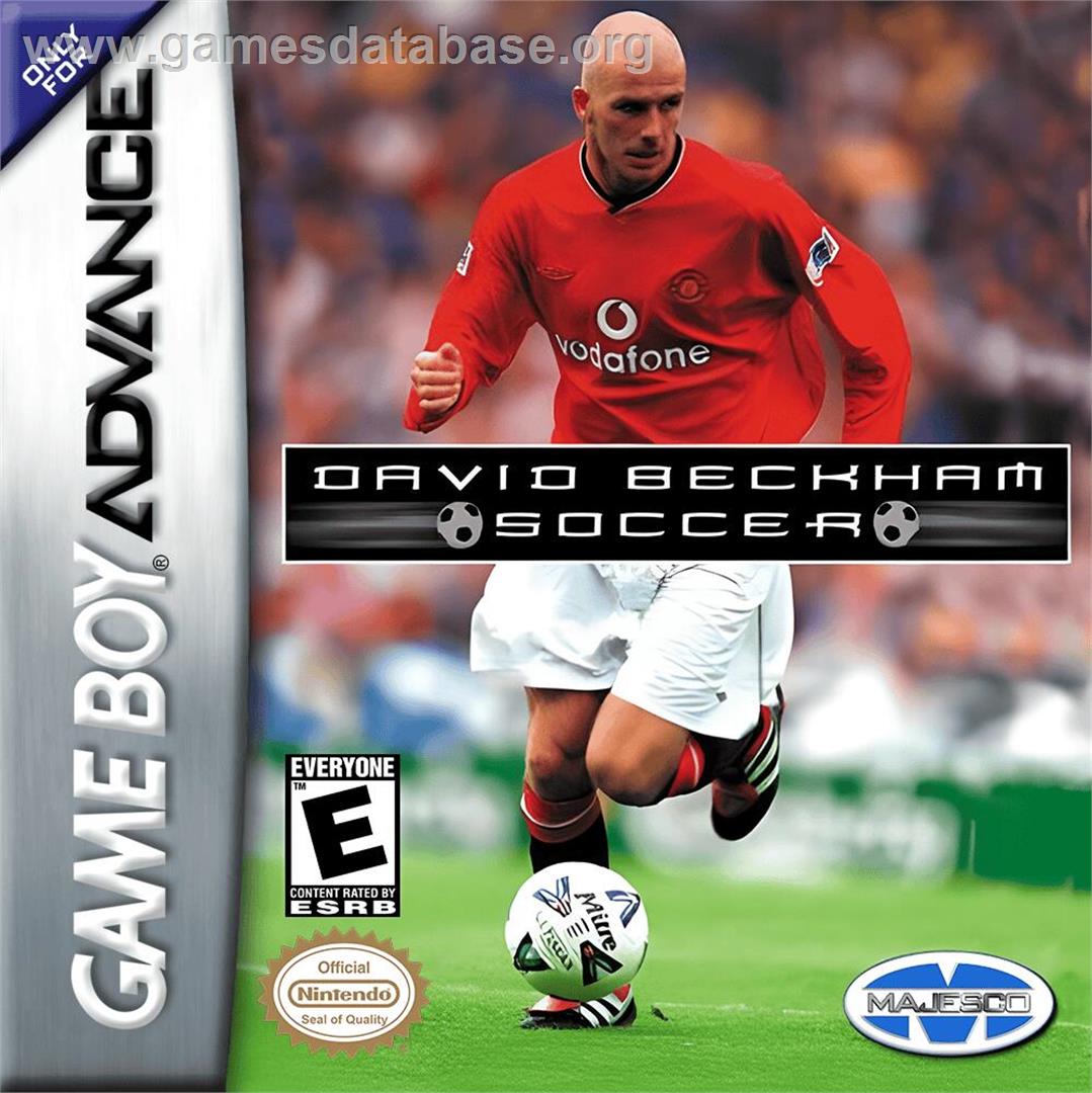 David Beckham Soccer - Nintendo Game Boy Advance - Artwork - Box