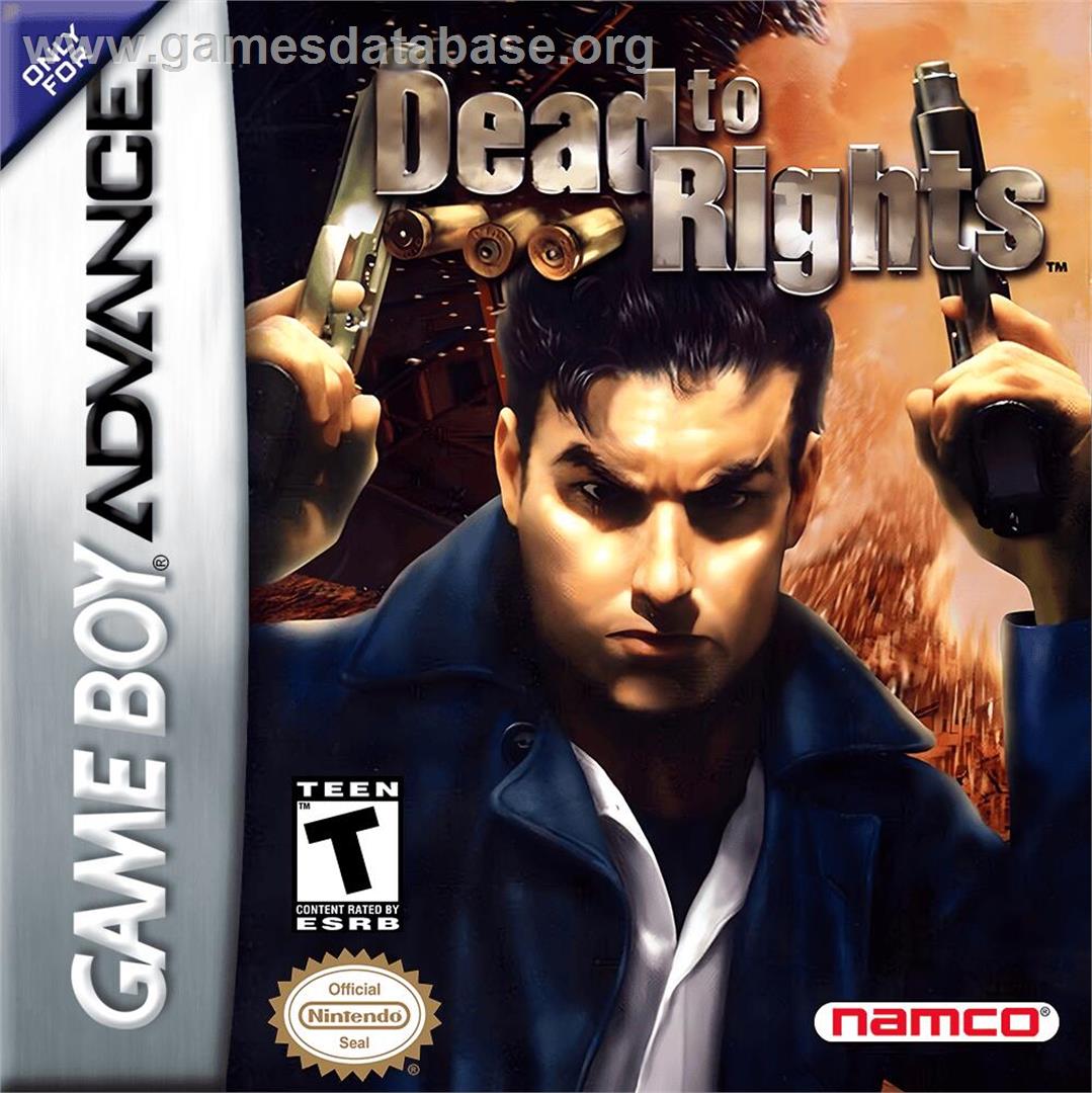 Dead To Rights - Nintendo Game Boy Advance - Artwork - Box