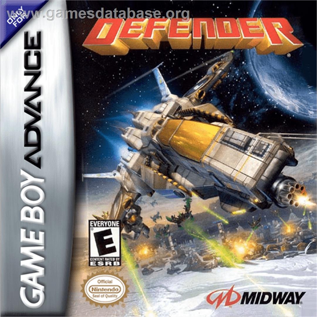 Defender - Nintendo Game Boy Advance - Artwork - Box