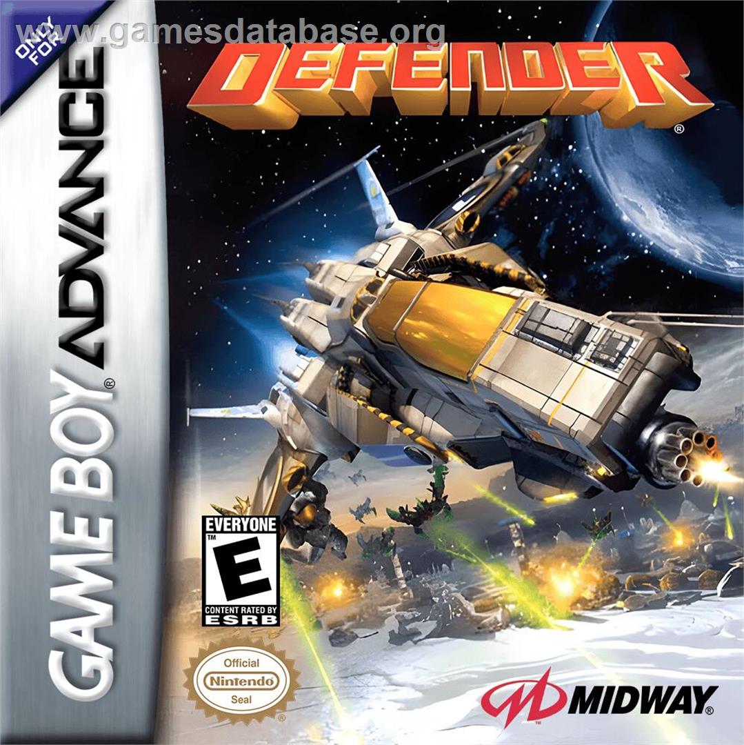 Defender - For All Mankind - Nintendo Game Boy Advance - Artwork - Box