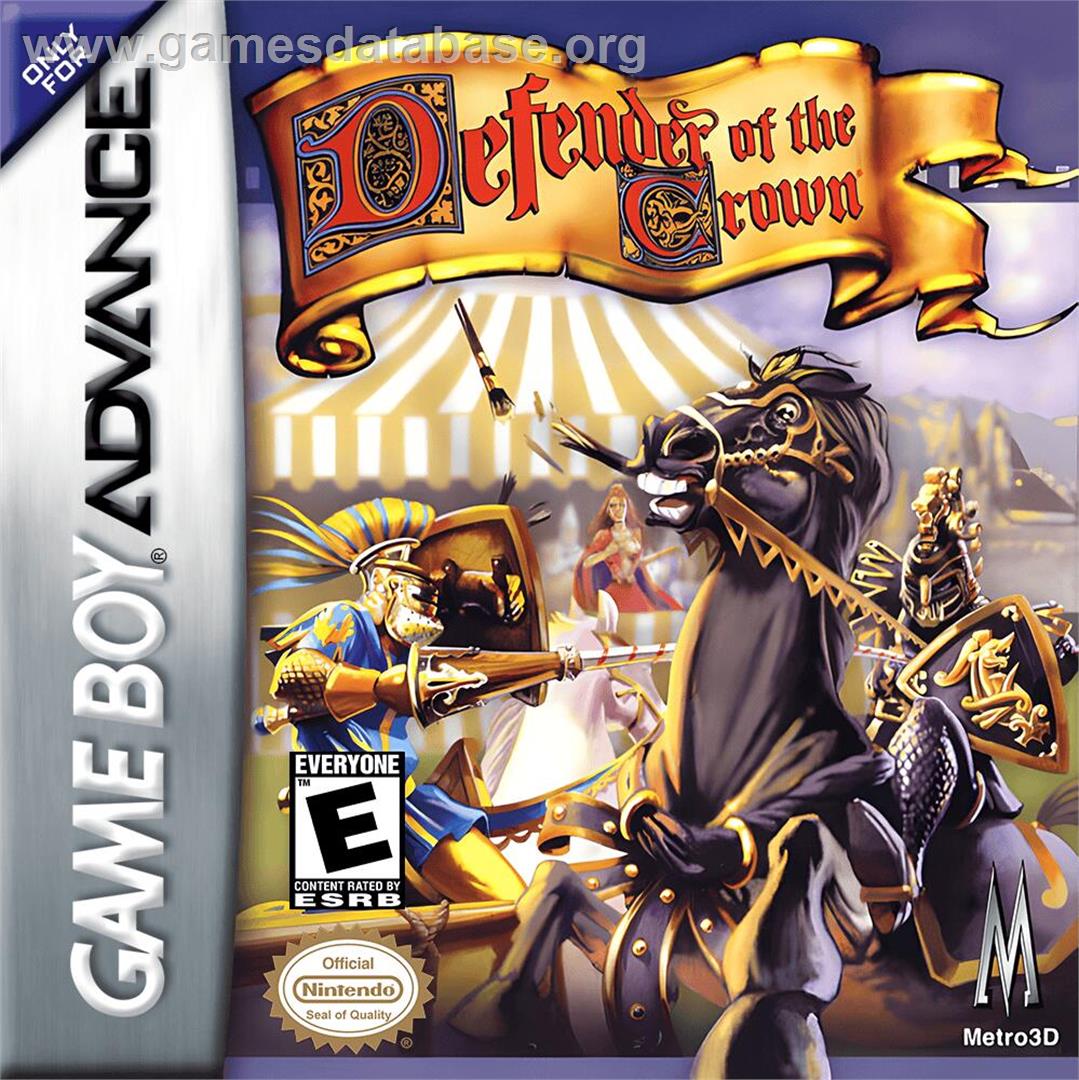 Defender Of The Crown - Nintendo Game Boy Advance - Artwork - Box