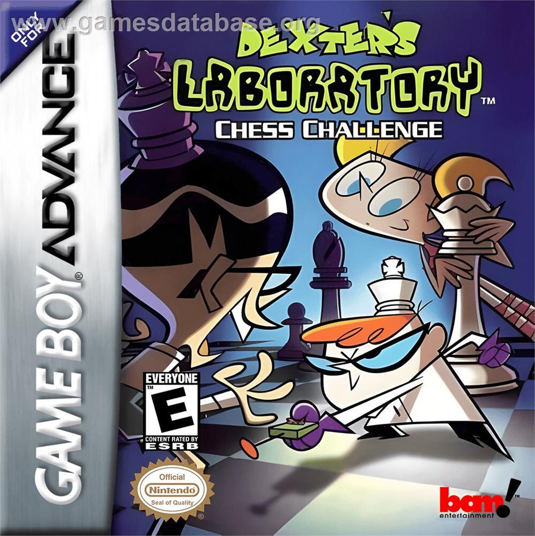 Dexter's Laboratory - Chess Challenge - Nintendo Game Boy Advance - Artwork - Box