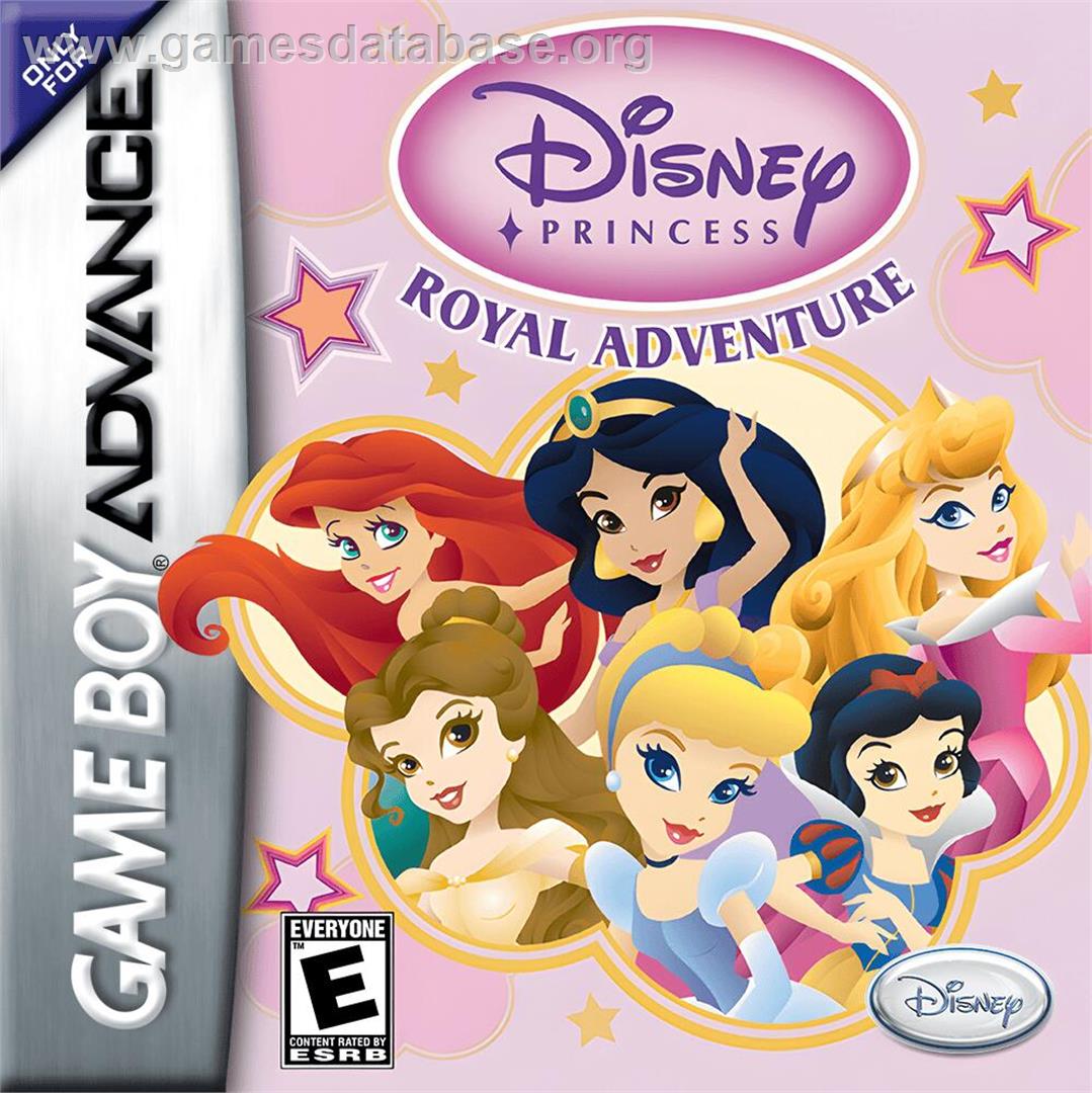 Disney Princess - Royal Adventure - Nintendo Game Boy Advance - Artwork - Box
