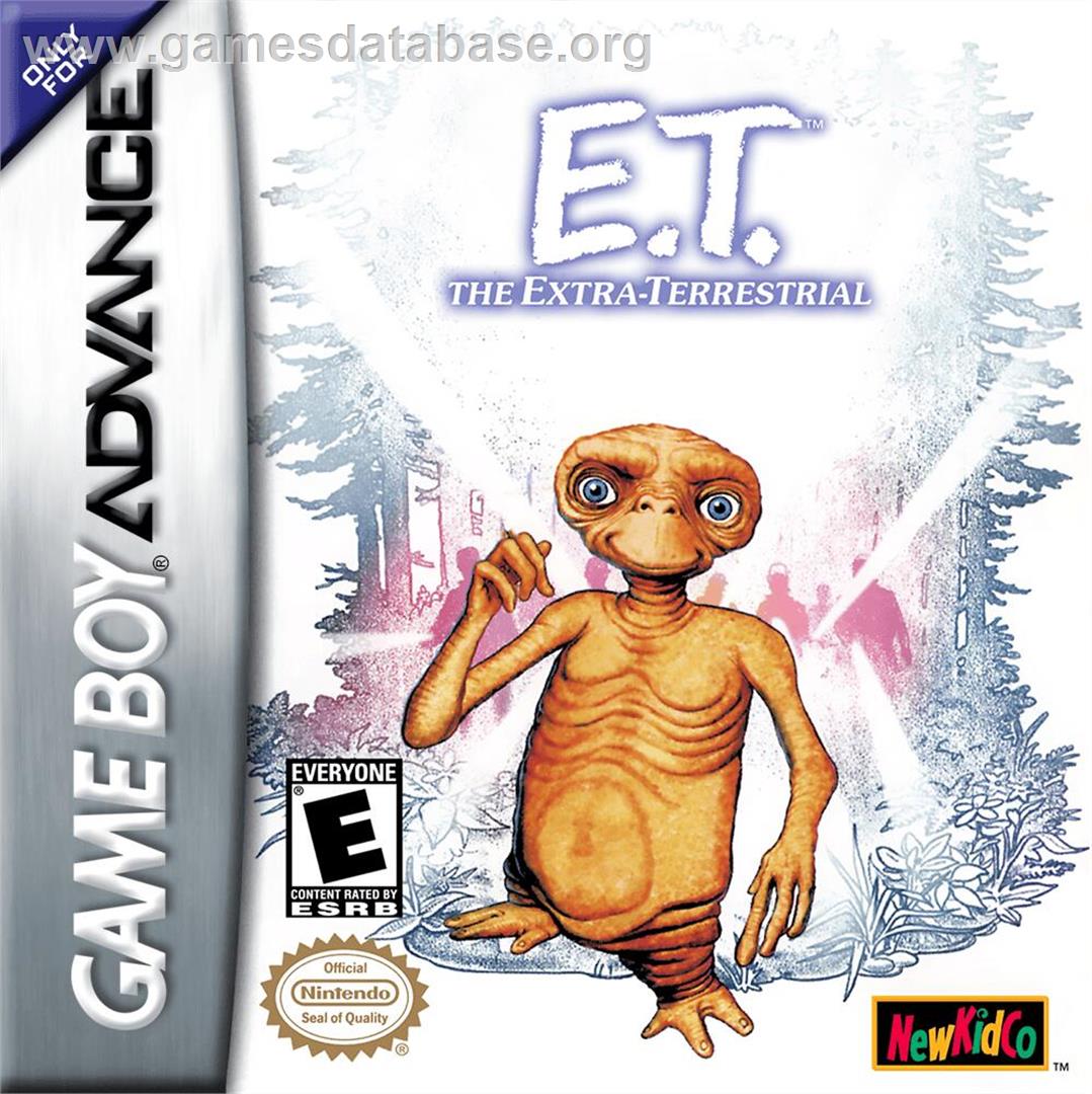 E.T. The Extra-terrestrial - Nintendo Game Boy Advance - Artwork - Box
