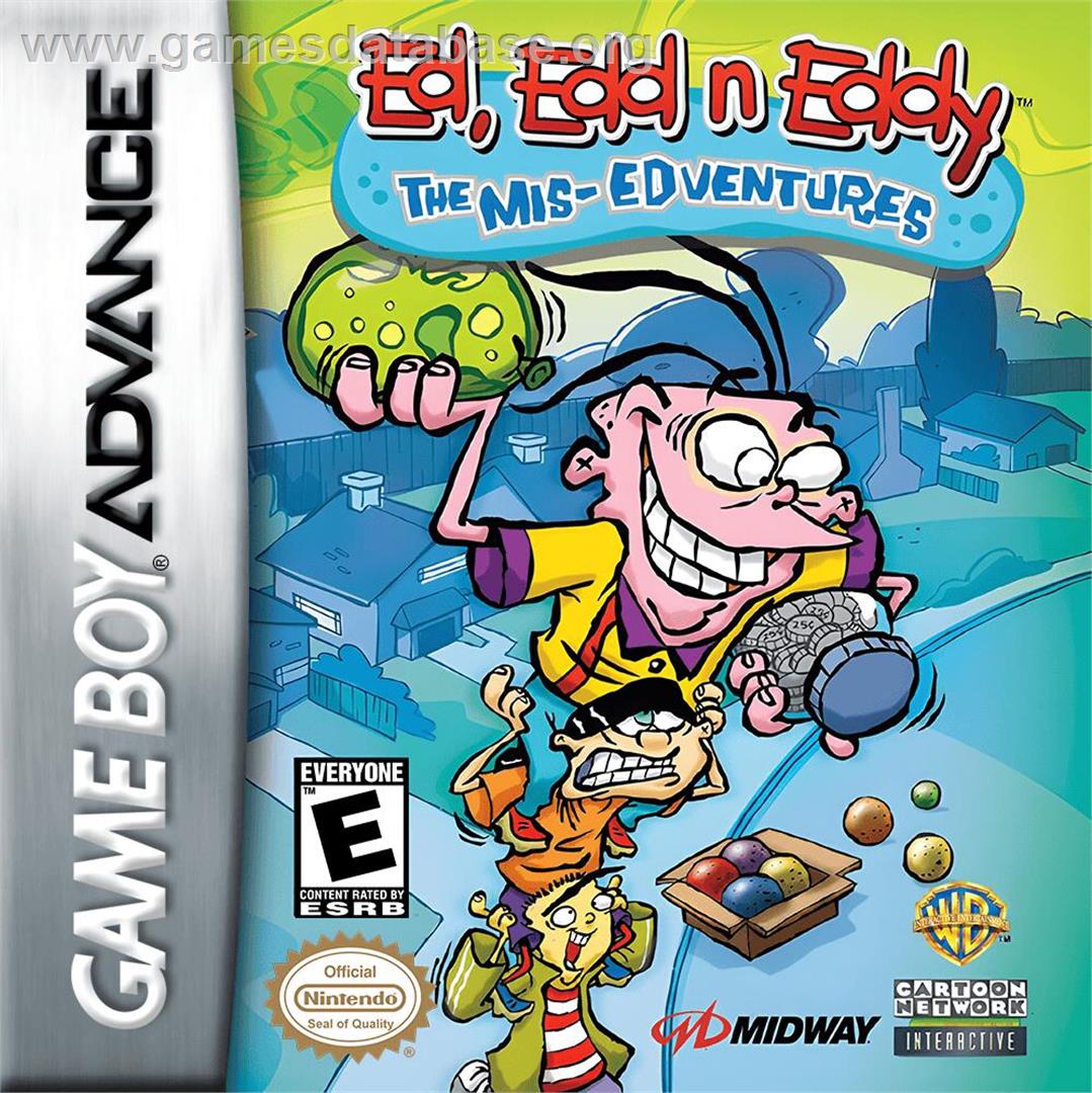 Ed Edd'n Eddy - The Mis-Edventures - Nintendo Game Boy Advance - Artwork - Box