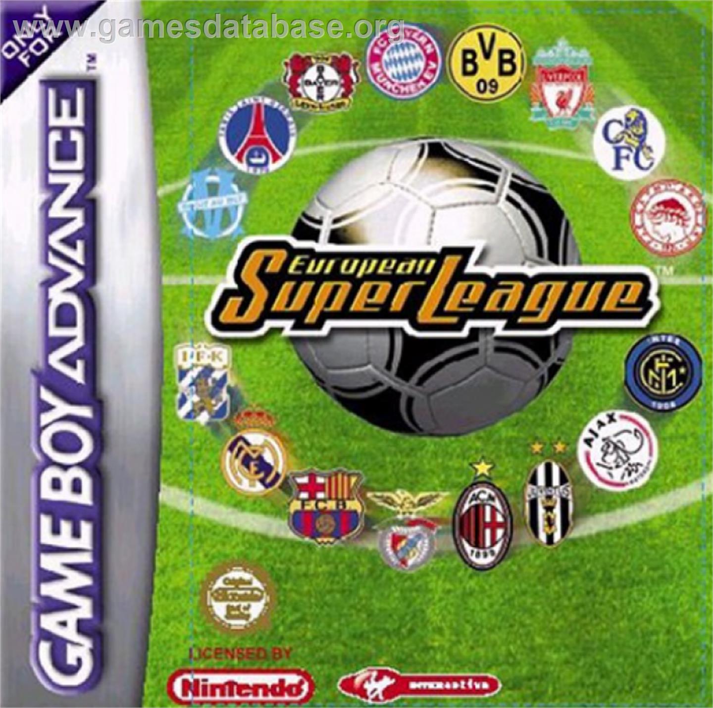 European Super League - Nintendo Game Boy Advance - Artwork - Box