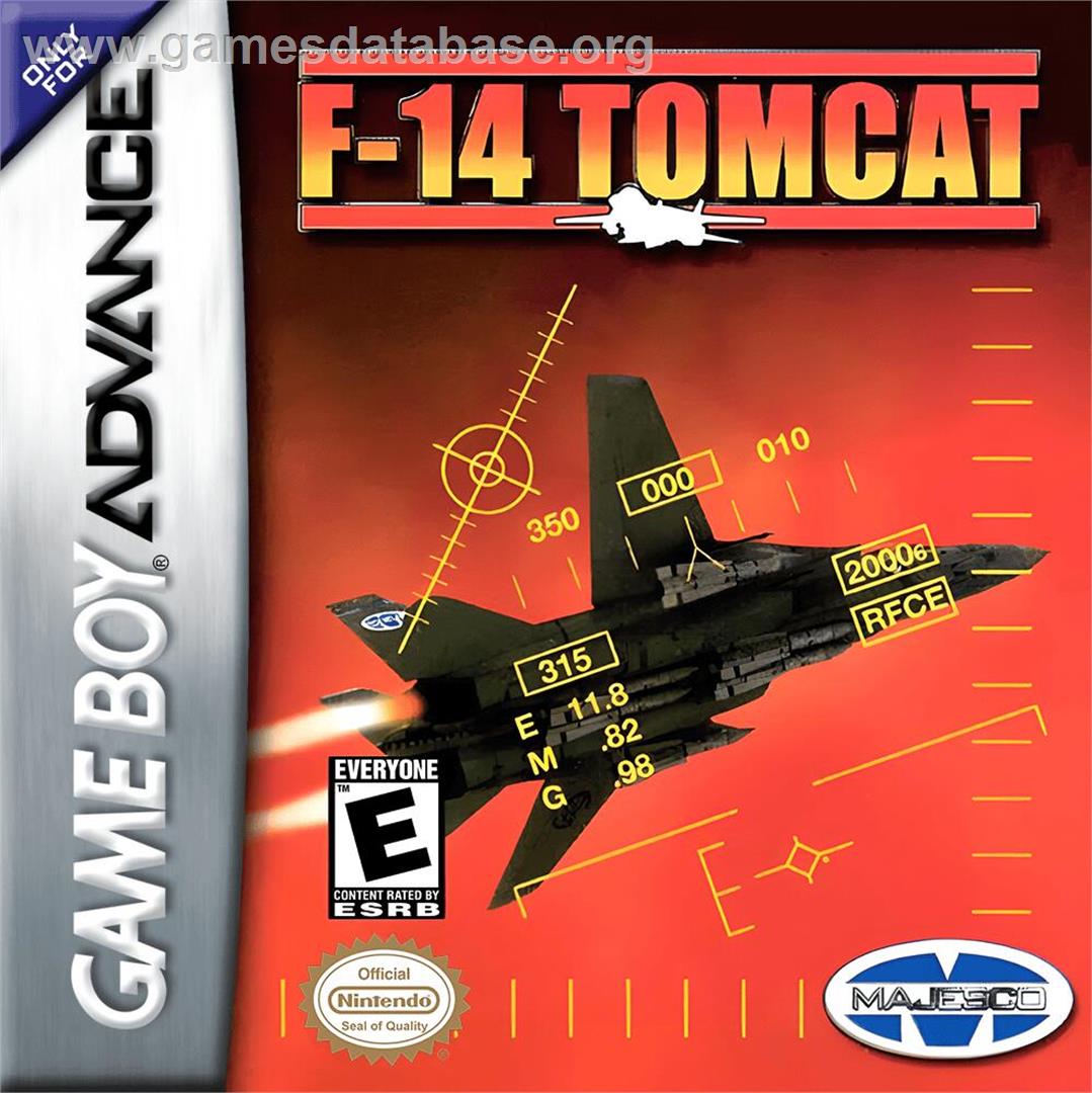 F-14 Tomcat - Nintendo Game Boy Advance - Artwork - Box