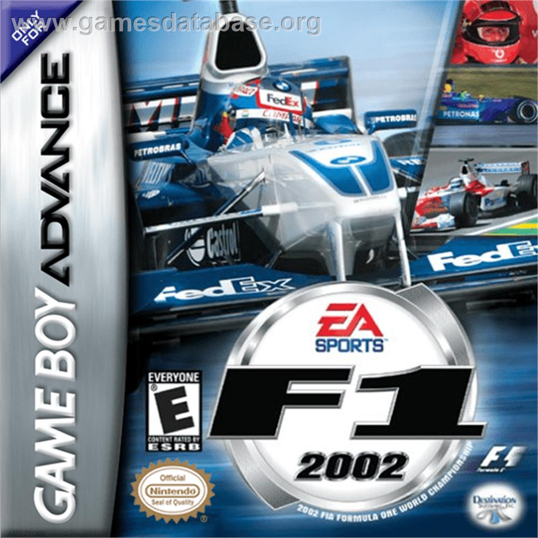 F1 2002 - Nintendo Game Boy Advance - Artwork - Box
