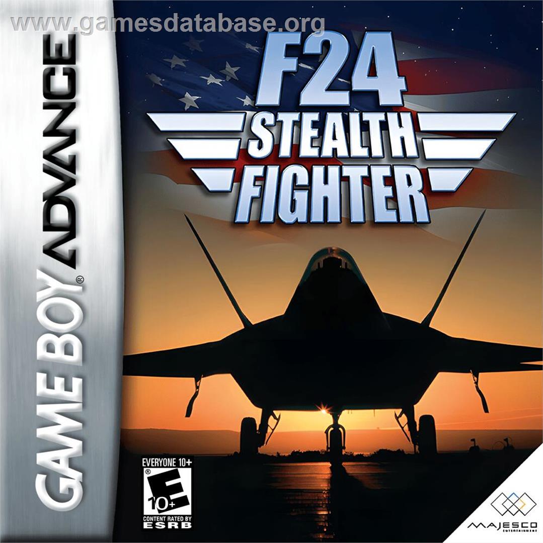 F24 Stealth Fighter - Nintendo Game Boy Advance - Artwork - Box