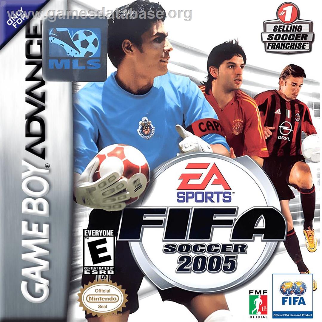 FIFA Football 2005 - Nintendo Game Boy Advance - Artwork - Box