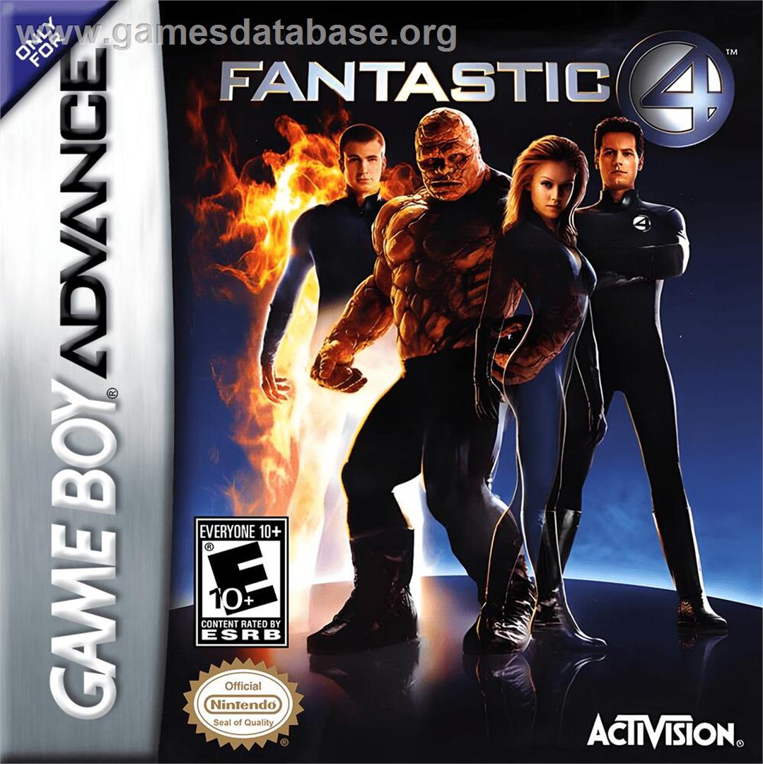 Fantastic 4 - Nintendo Game Boy Advance - Artwork - Box