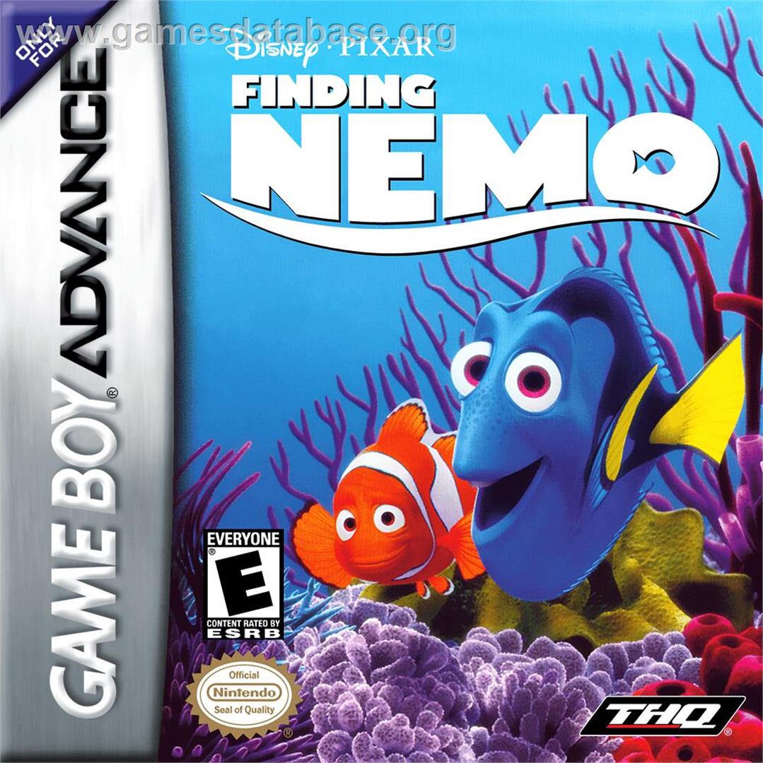 Finding Nemo - Nintendo Game Boy Advance - Artwork - Box