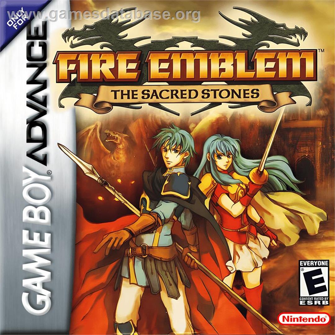 Fire Emblem - The Sacred Stones - Nintendo Game Boy Advance - Artwork - Box