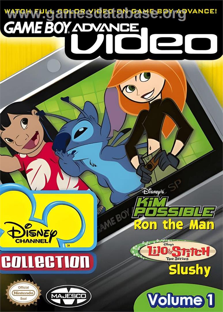 Game Boy Advance Video - Disney Channel Collection - Volume 1 - Nintendo Game Boy Advance - Artwork - Box