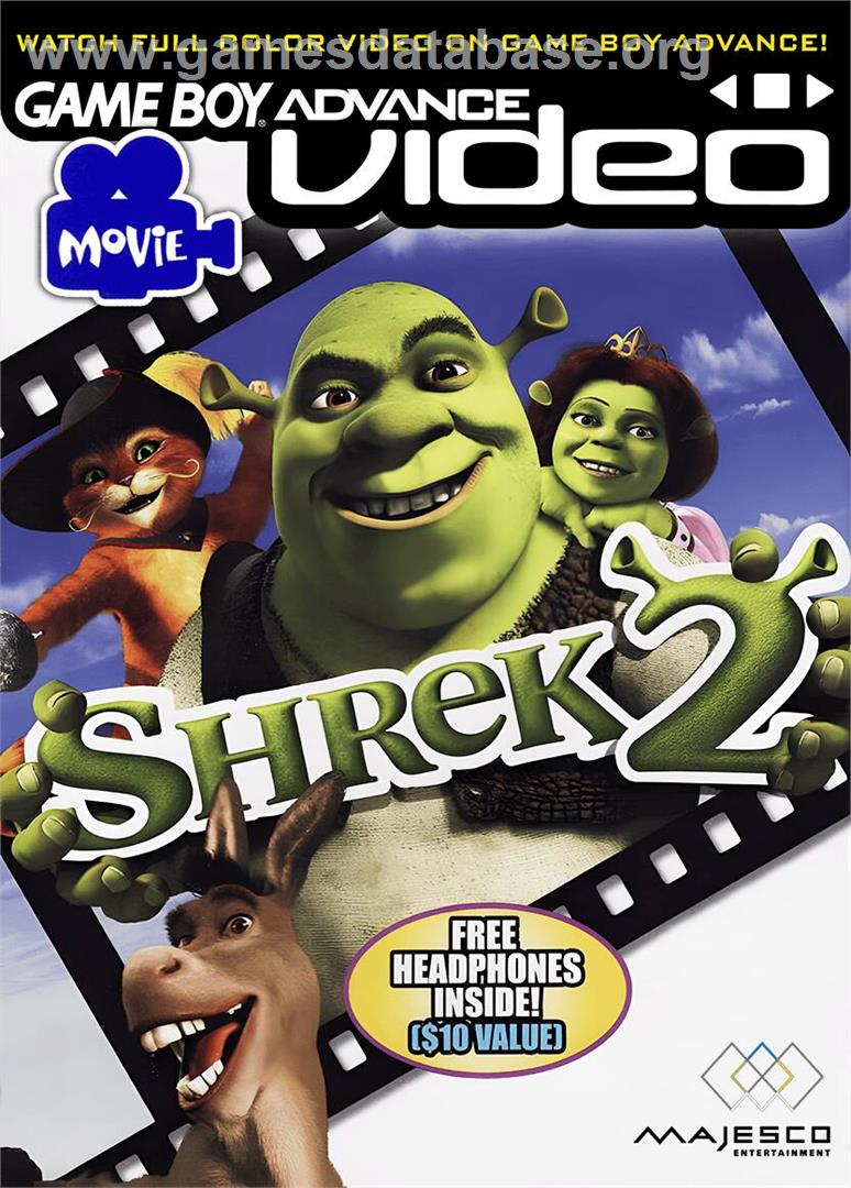 Game Boy Advance Video - Shrek 2 - Nintendo Game Boy Advance - Artwork - Box