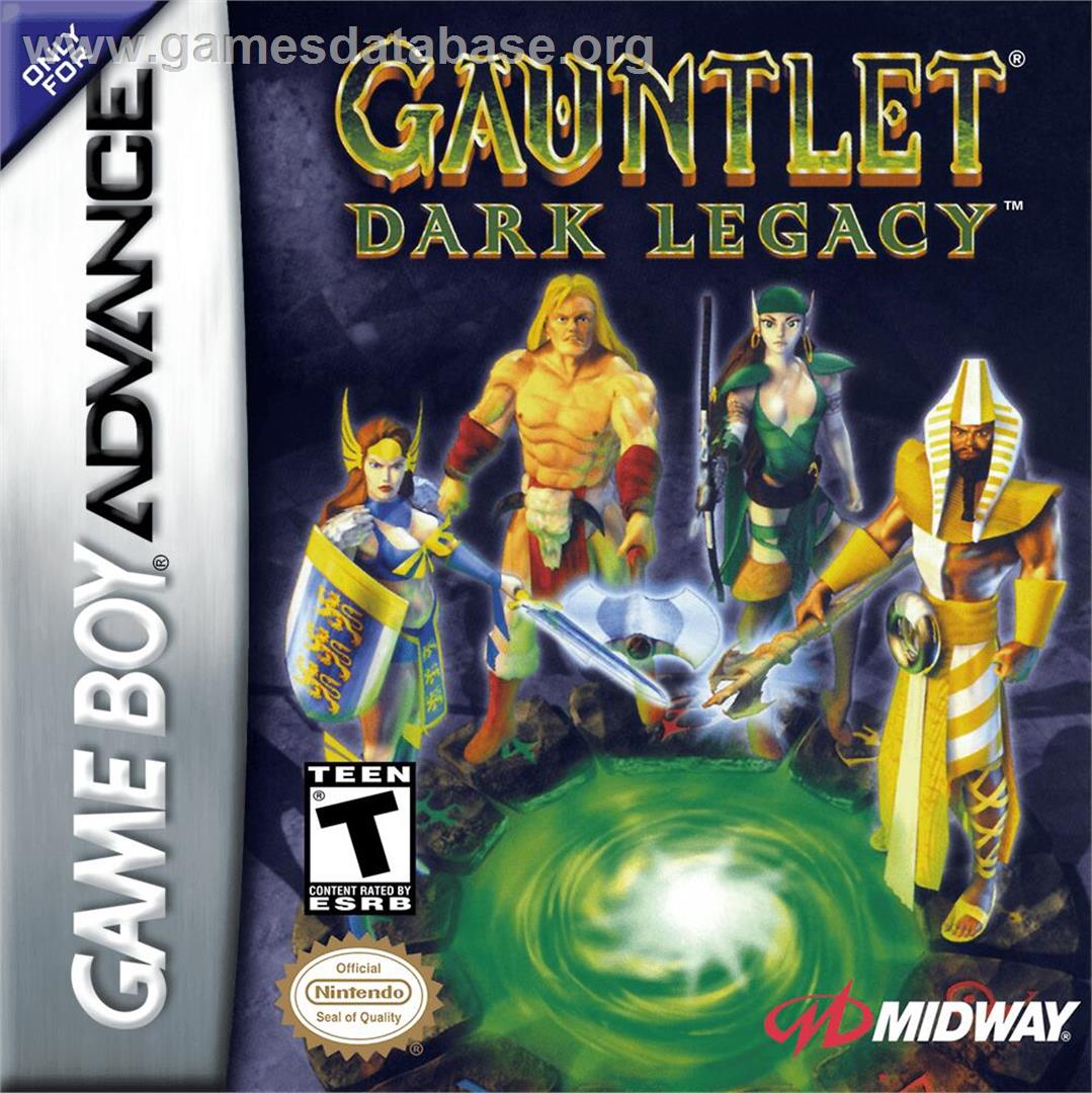 Gauntlet - Dark Legacy - Nintendo Game Boy Advance - Artwork - Box