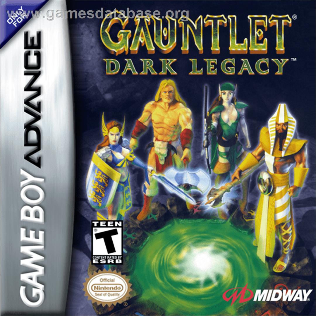 Gauntlet Dark Legacy - Nintendo Game Boy Advance - Artwork - Box
