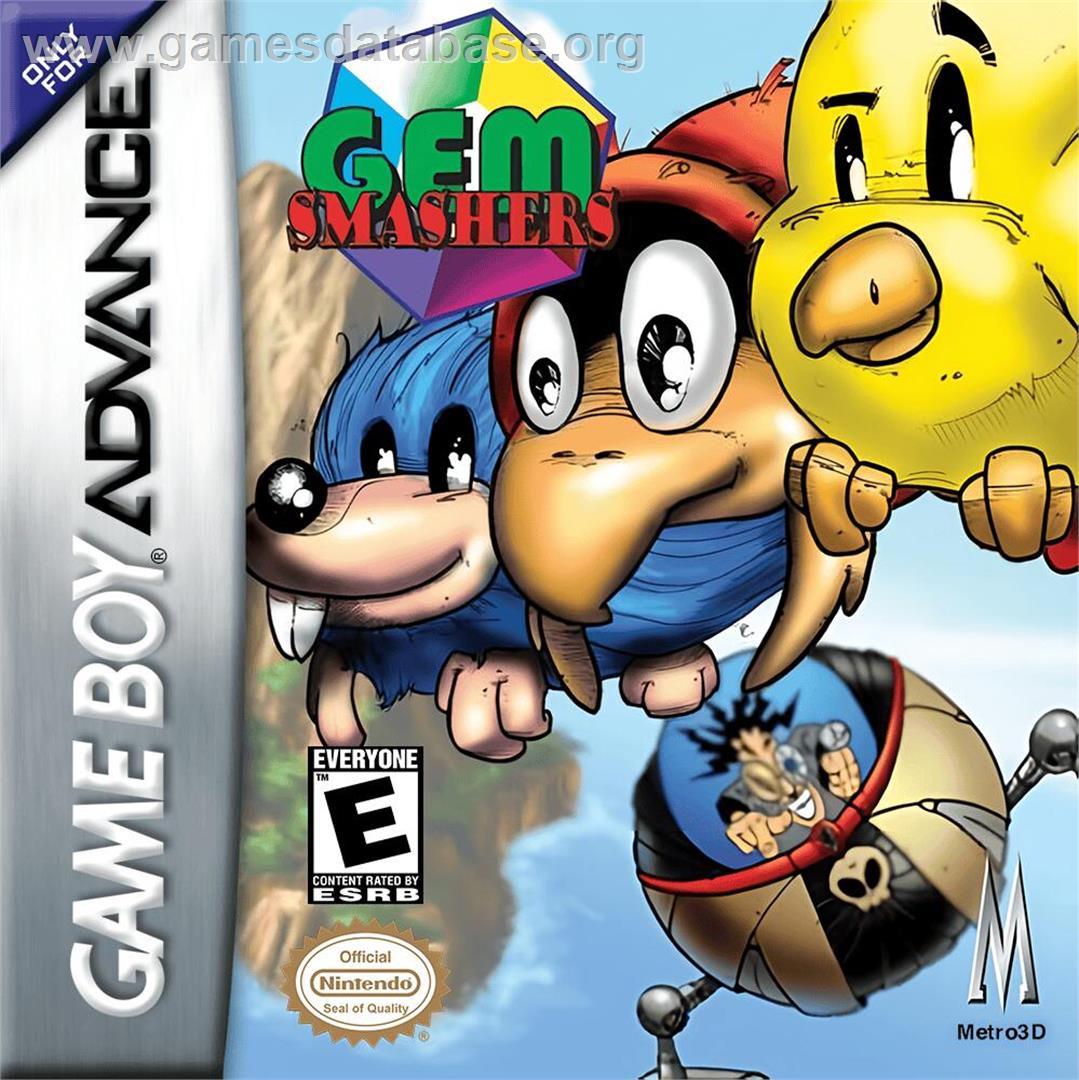 Gem Smashers - Nintendo Game Boy Advance - Artwork - Box