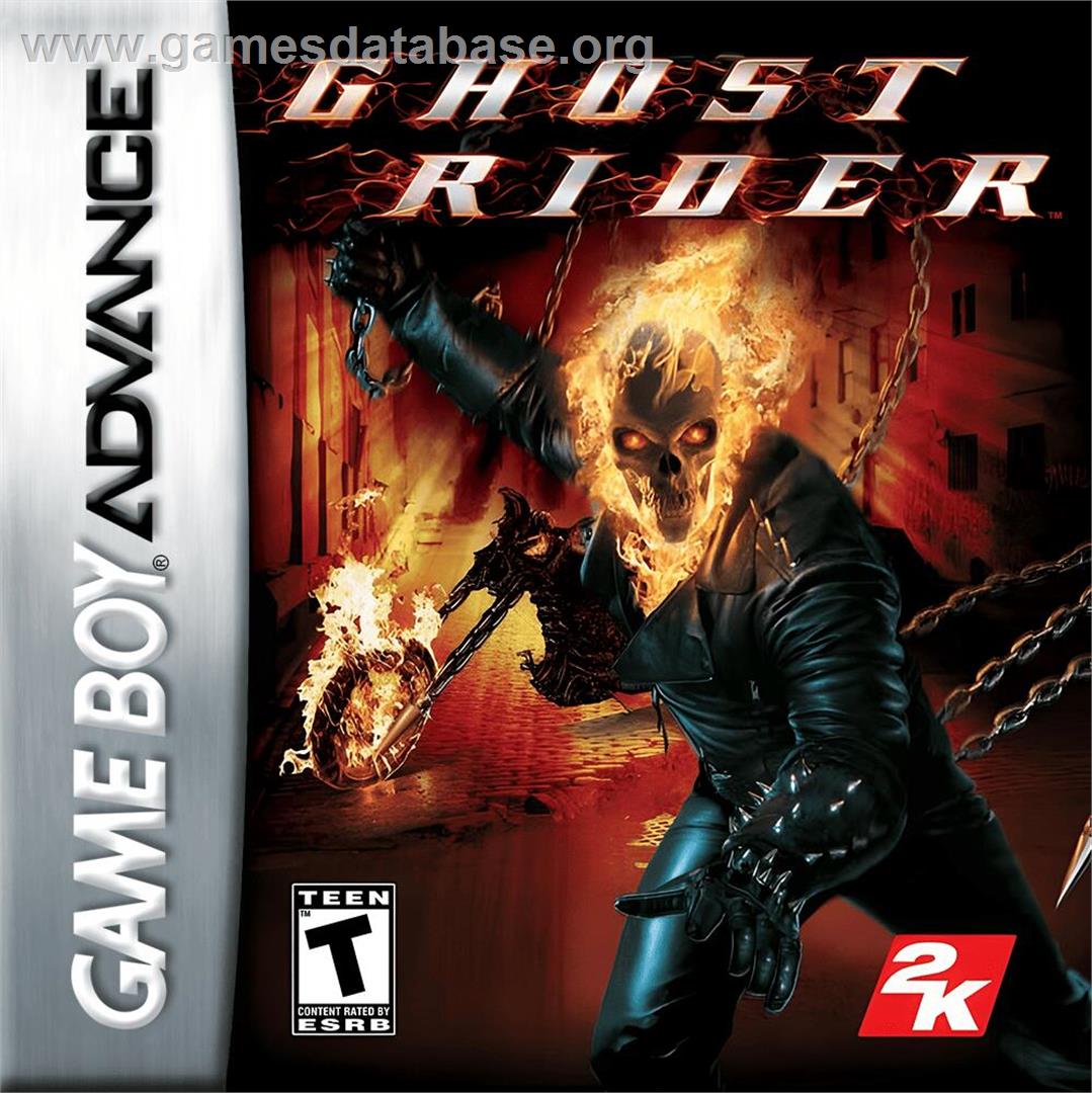 Ghost Rider - Nintendo Game Boy Advance - Artwork - Box