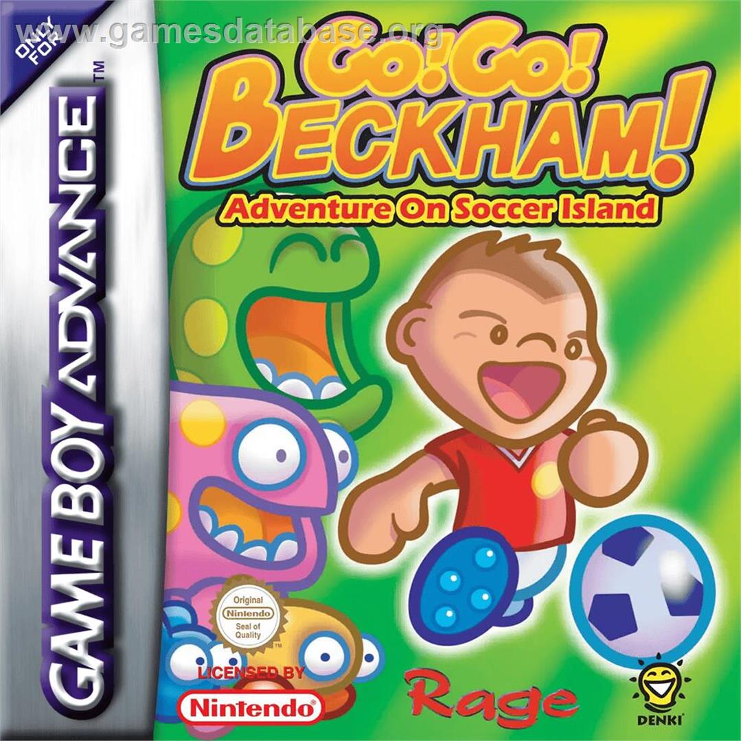 Go! Go! Beckham! - Adventure On Soccer Island - Nintendo Game Boy Advance - Artwork - Box