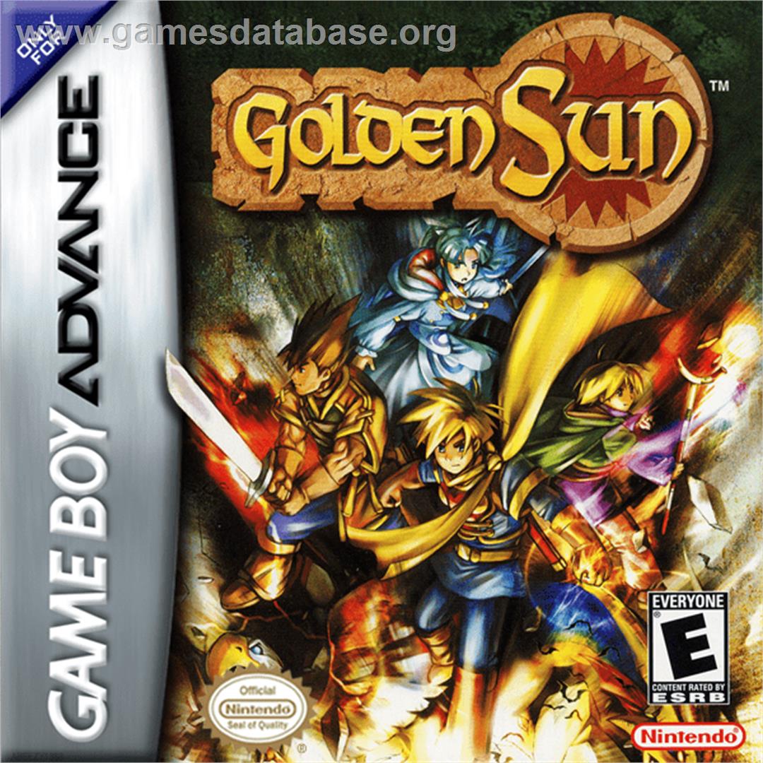 Golden Sun - Nintendo Game Boy Advance - Artwork - Box