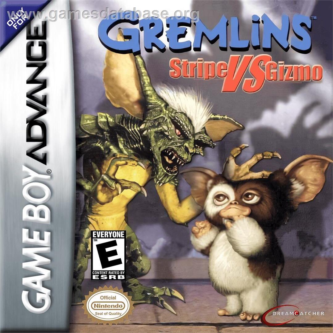 Gremlins - Stripe Vs Gizmo - Nintendo Game Boy Advance - Artwork - Box