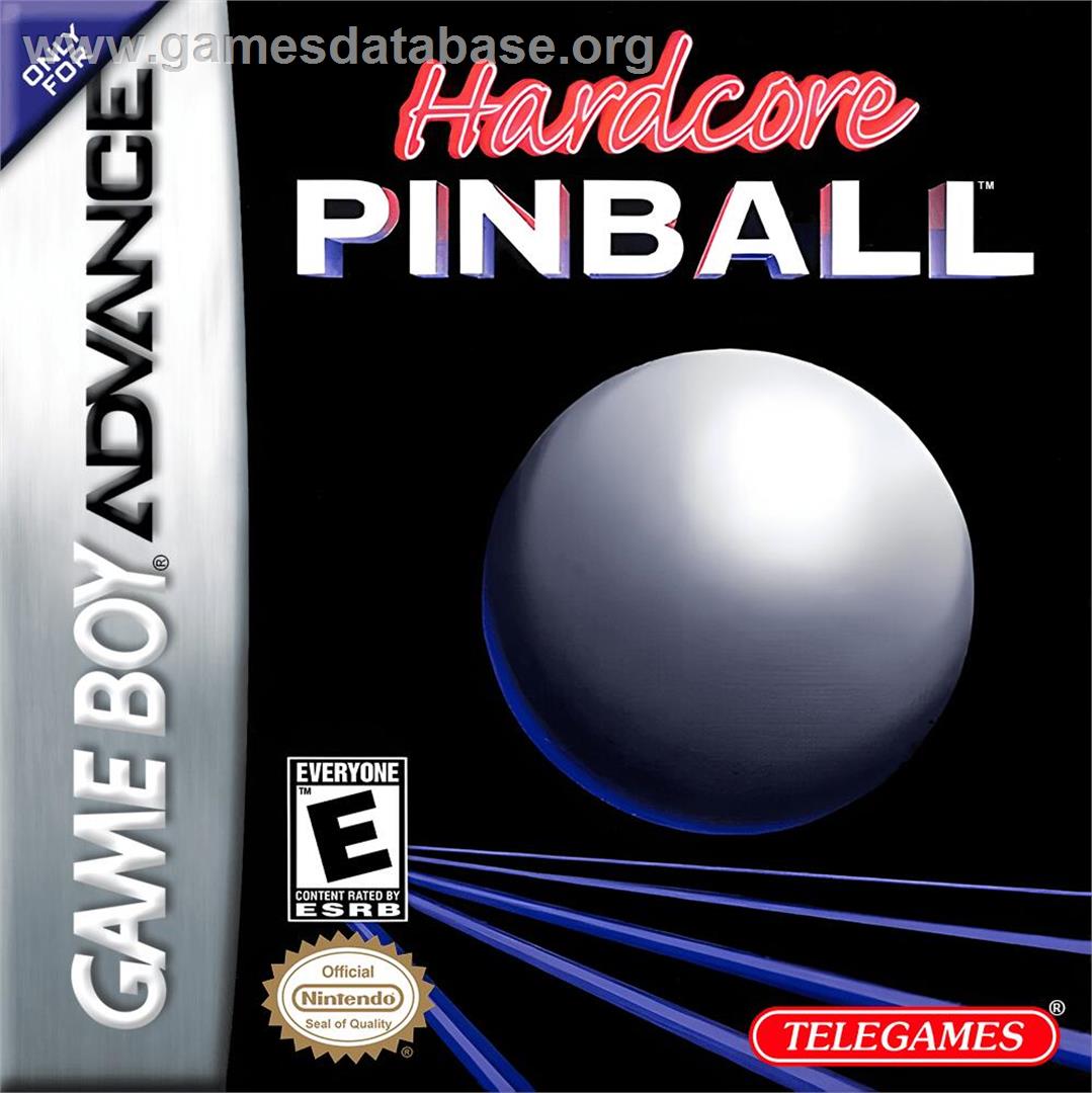 Hardcore Pinball - Nintendo Game Boy Advance - Artwork - Box