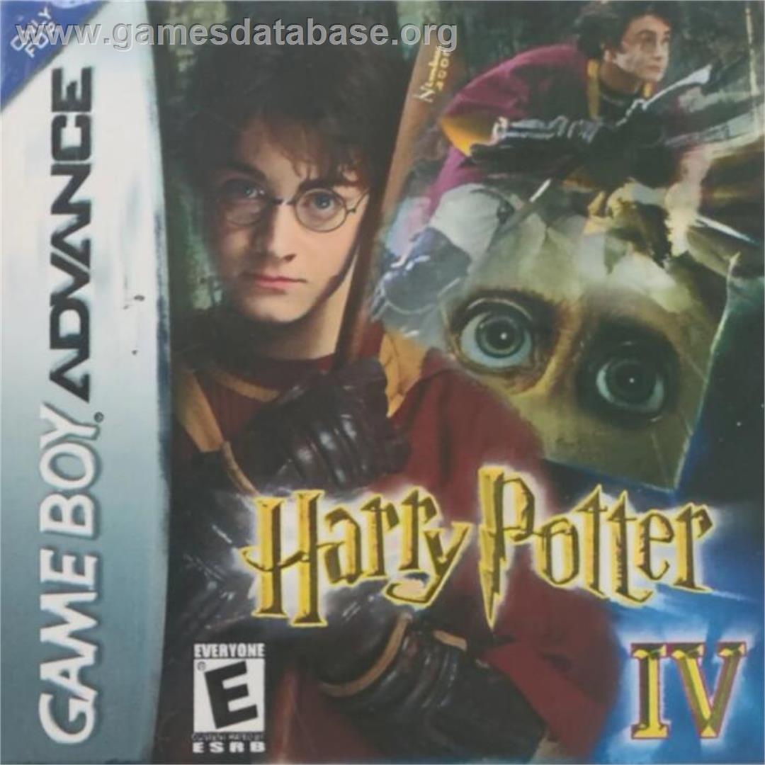 Harry Potter 4 - Nintendo Game Boy Advance - Artwork - Box