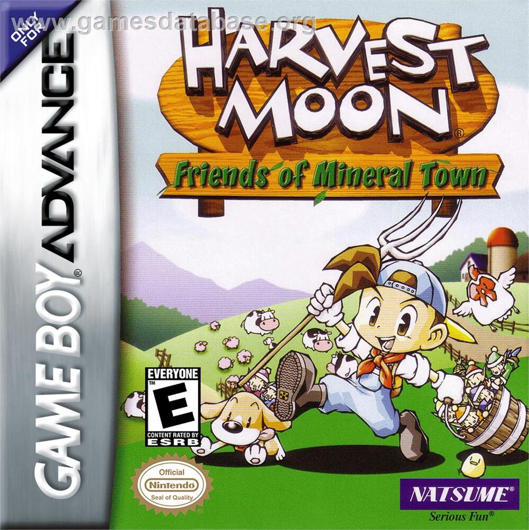 Harvest Moon - Friends Of Mineral Town - Nintendo Game Boy Advance - Artwork - Box