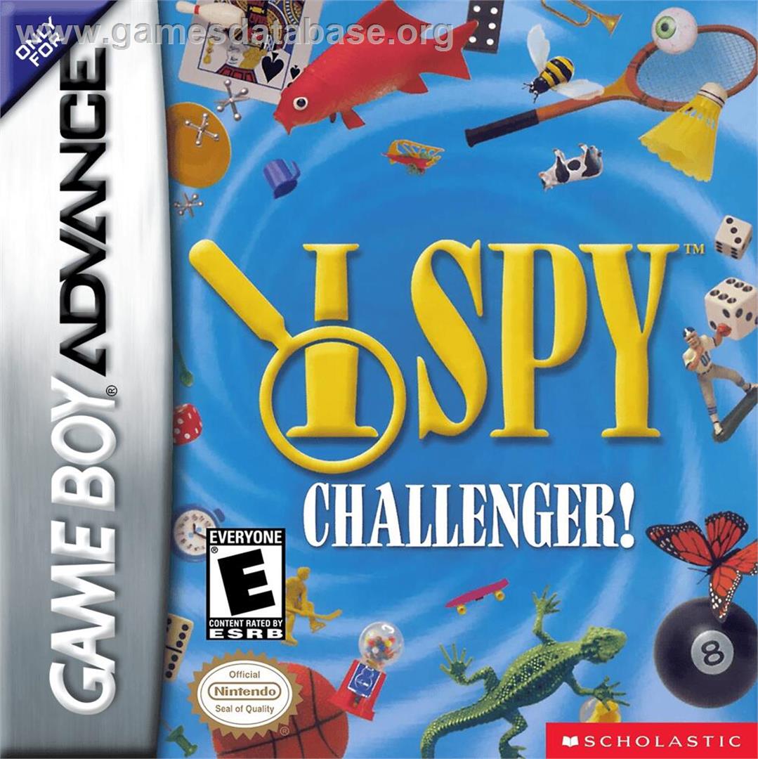 I Spy Challenger! - Nintendo Game Boy Advance - Artwork - Box