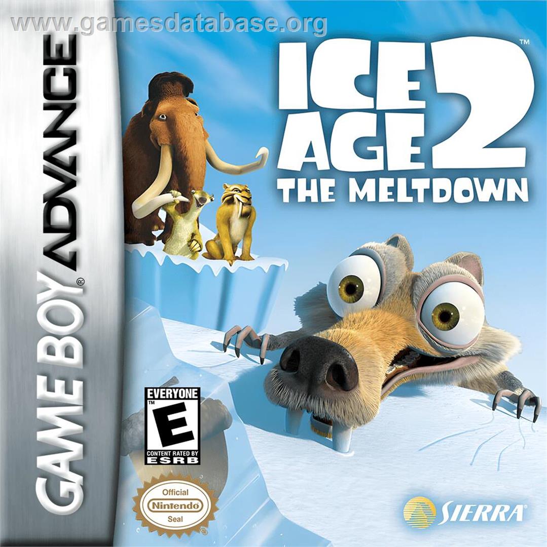 Ice Age 2 - The Meltdown - Nintendo Game Boy Advance - Artwork - Box
