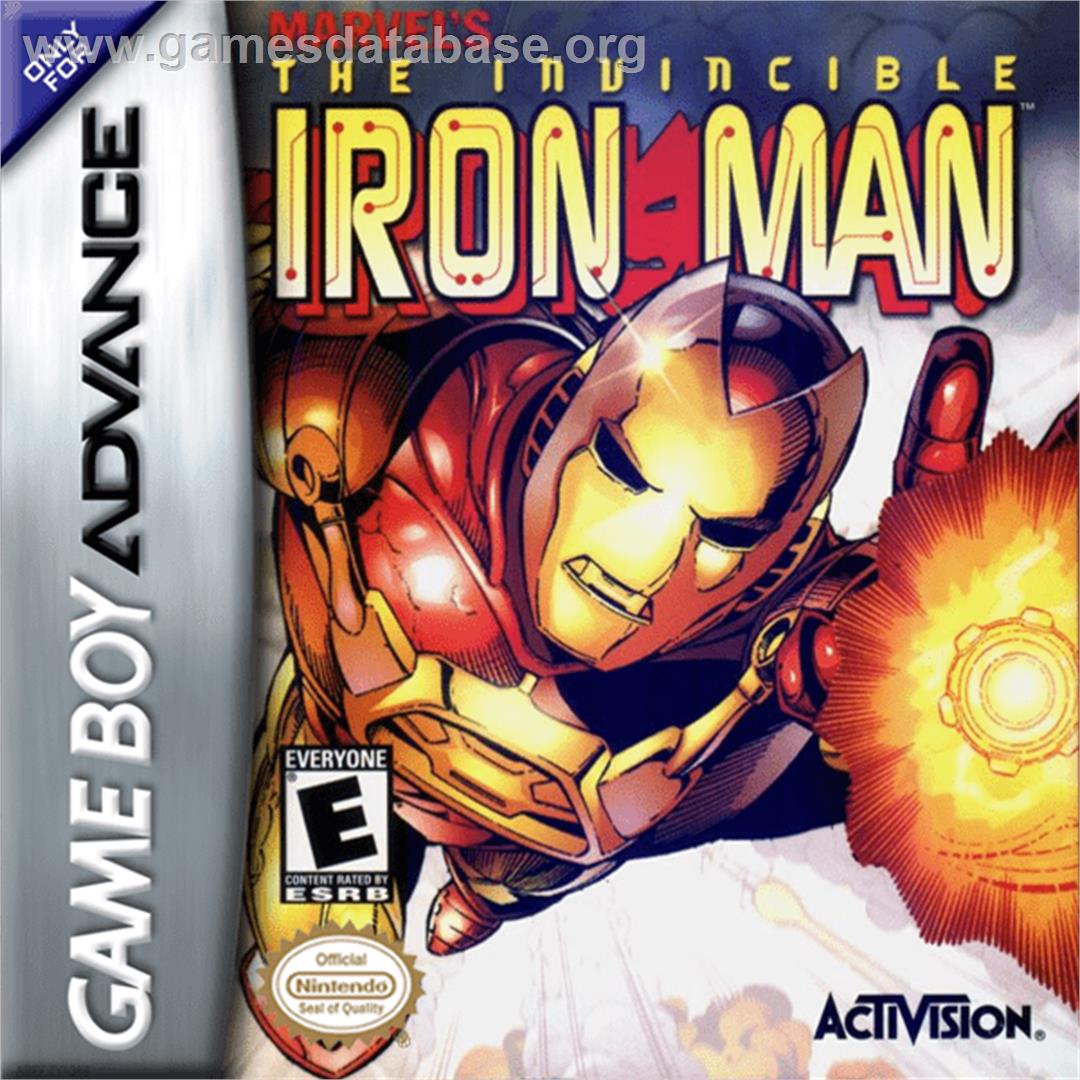 Invincible Iron Man - Nintendo Game Boy Advance - Artwork - Box