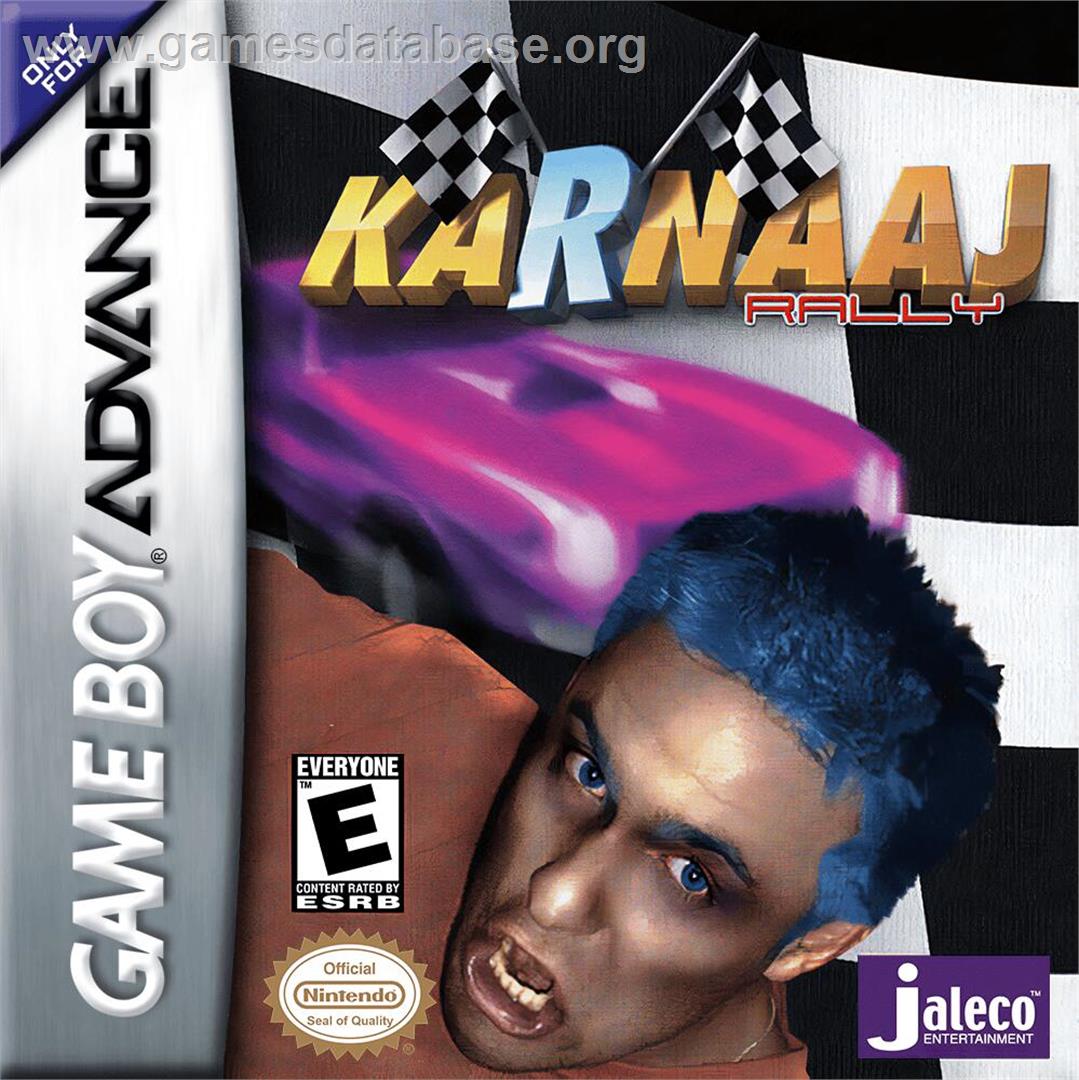 Karnaaj Rally - Nintendo Game Boy Advance - Artwork - Box