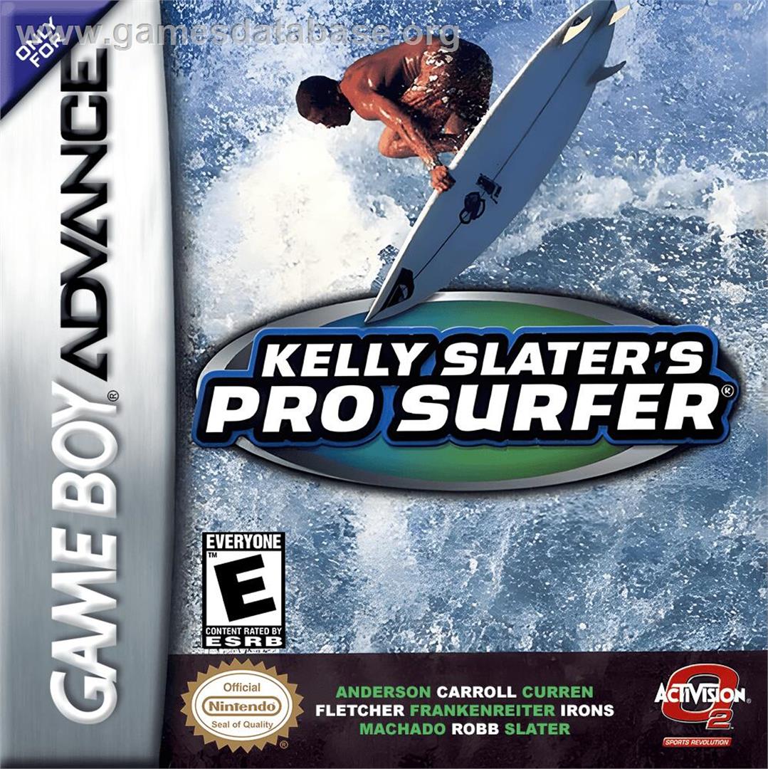 Kelly Slater's Pro Surfer - Nintendo Game Boy Advance - Artwork - Box
