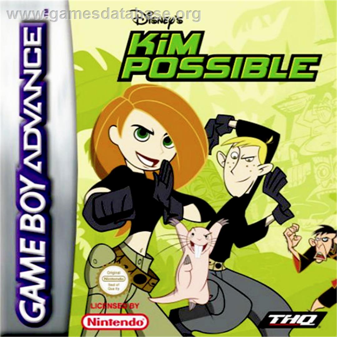 Kim Possible: Revenge of Monkey Fist - Nintendo Game Boy Advance - Artwork - Box