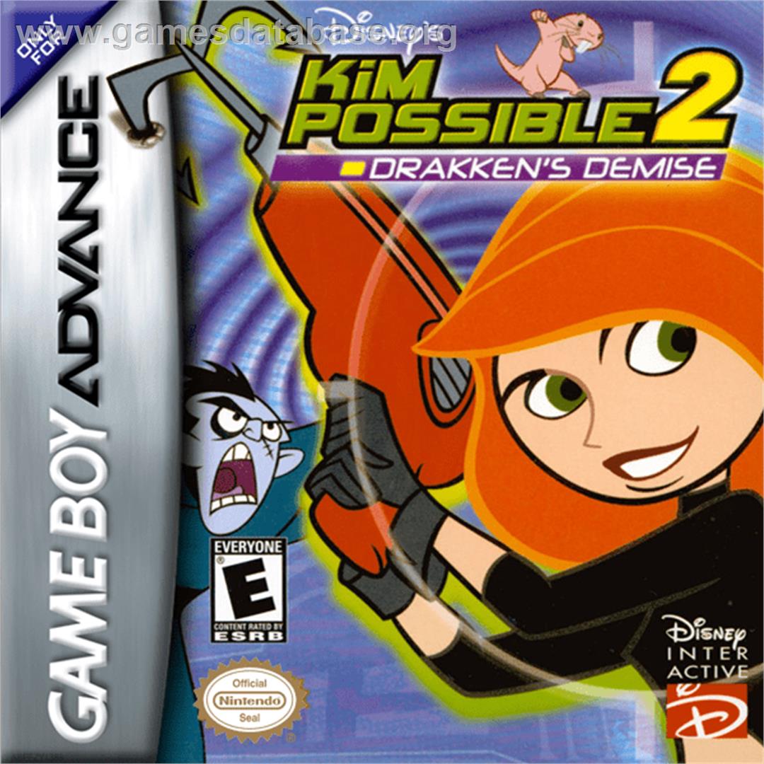 Kim Possible 2: Drakken's Demise - Nintendo Game Boy Advance - Artwork - Box